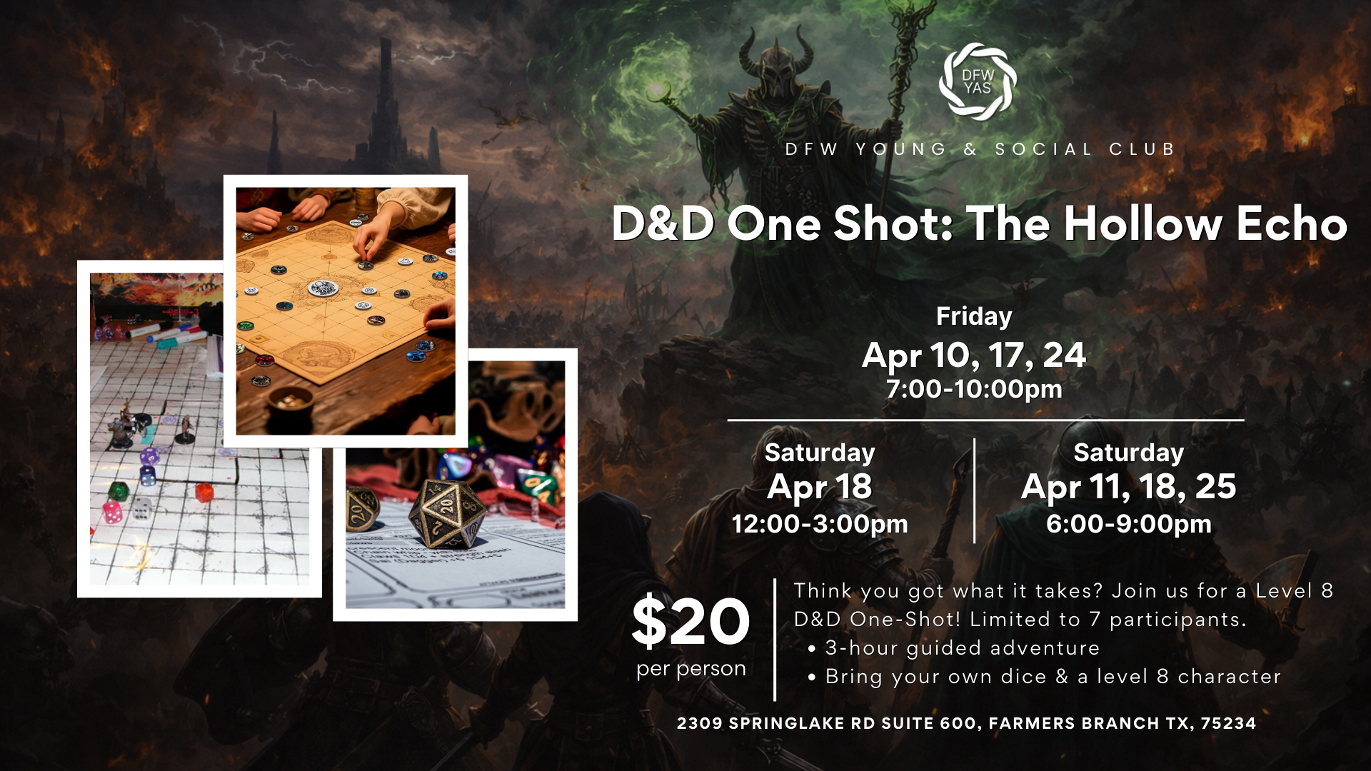 Dungeon and Dragons One Shot: The Hollow Echo