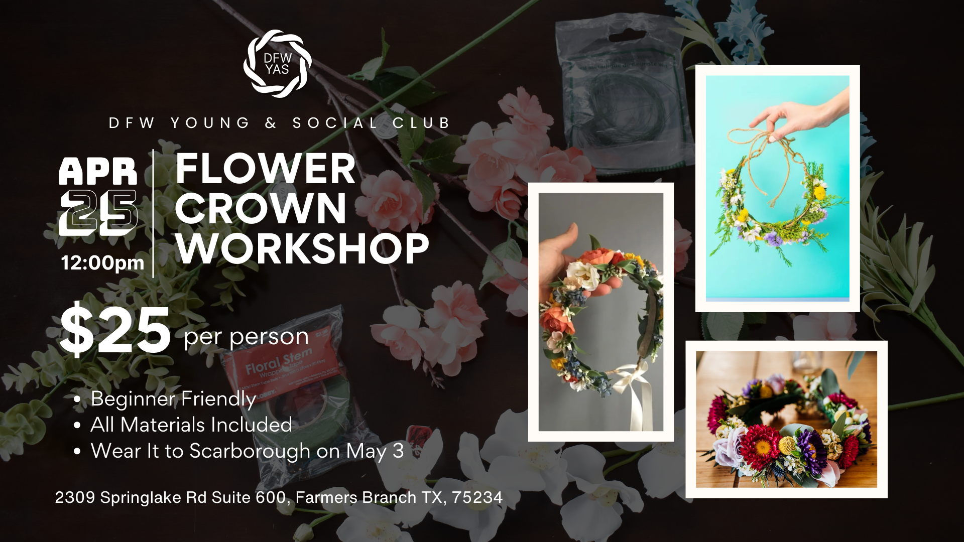 Flower Crown Workshop