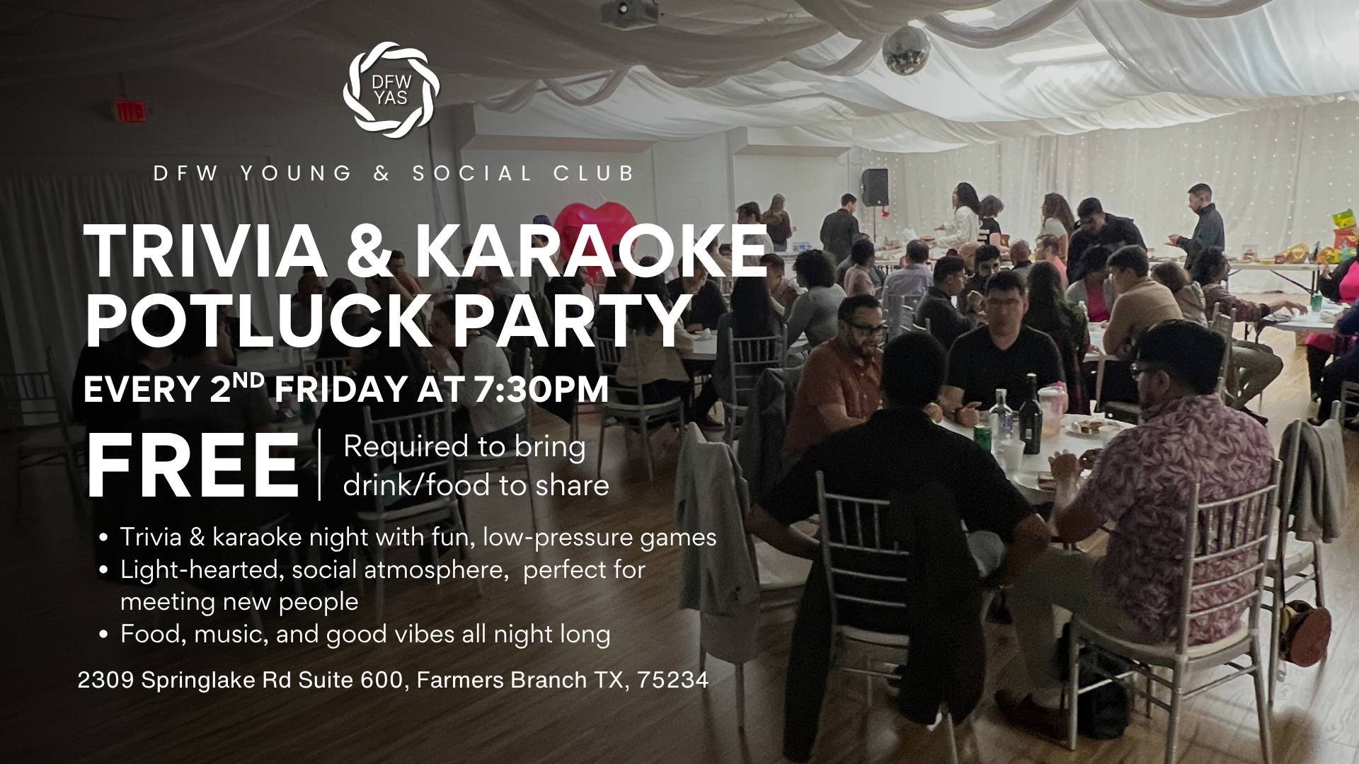 Trivia, Karaoke &amp; Potluck Social Party