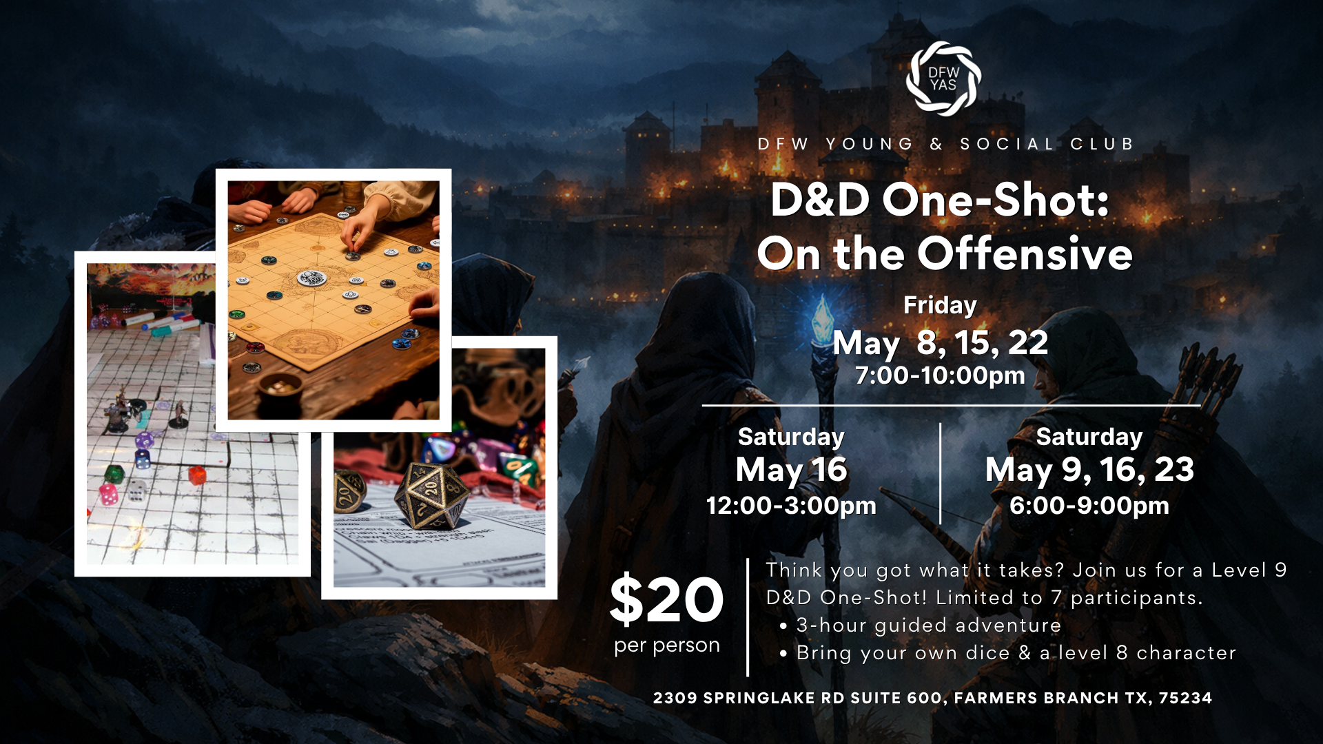 Dungeon and Dragons One Shot: On the Offensive