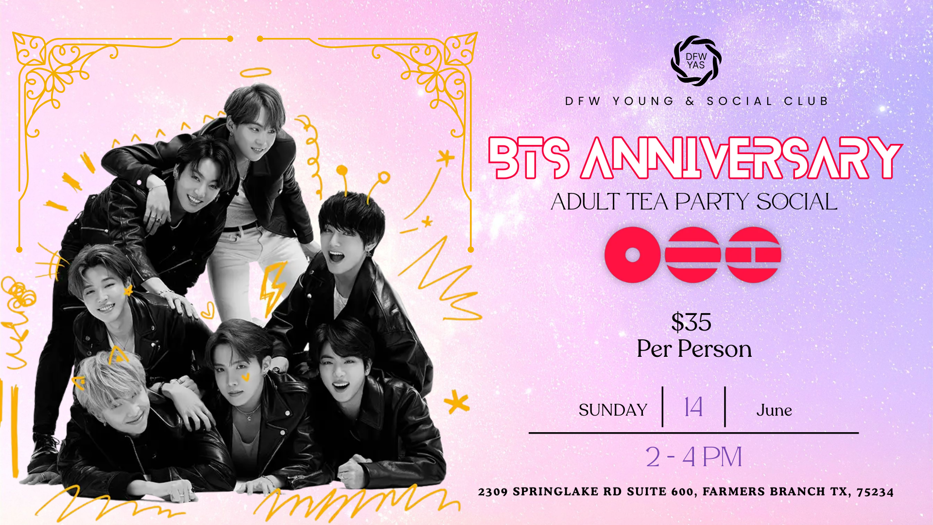 BTS Anniversary Tea Party