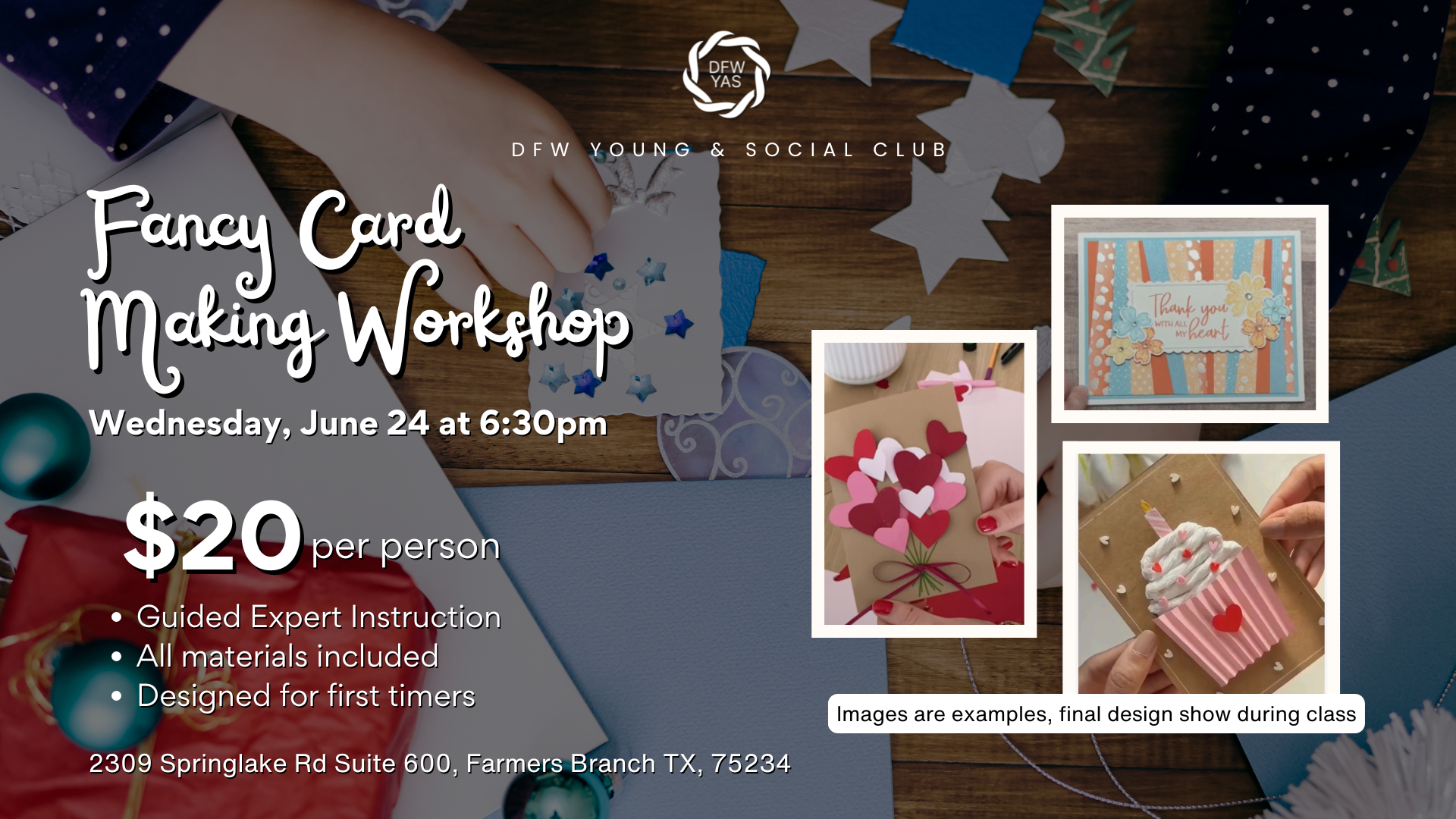 Fancy Card Making Workshop