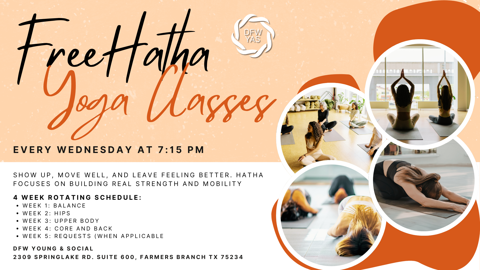Free Hatha Yoga Class | Strength &amp; Mobility