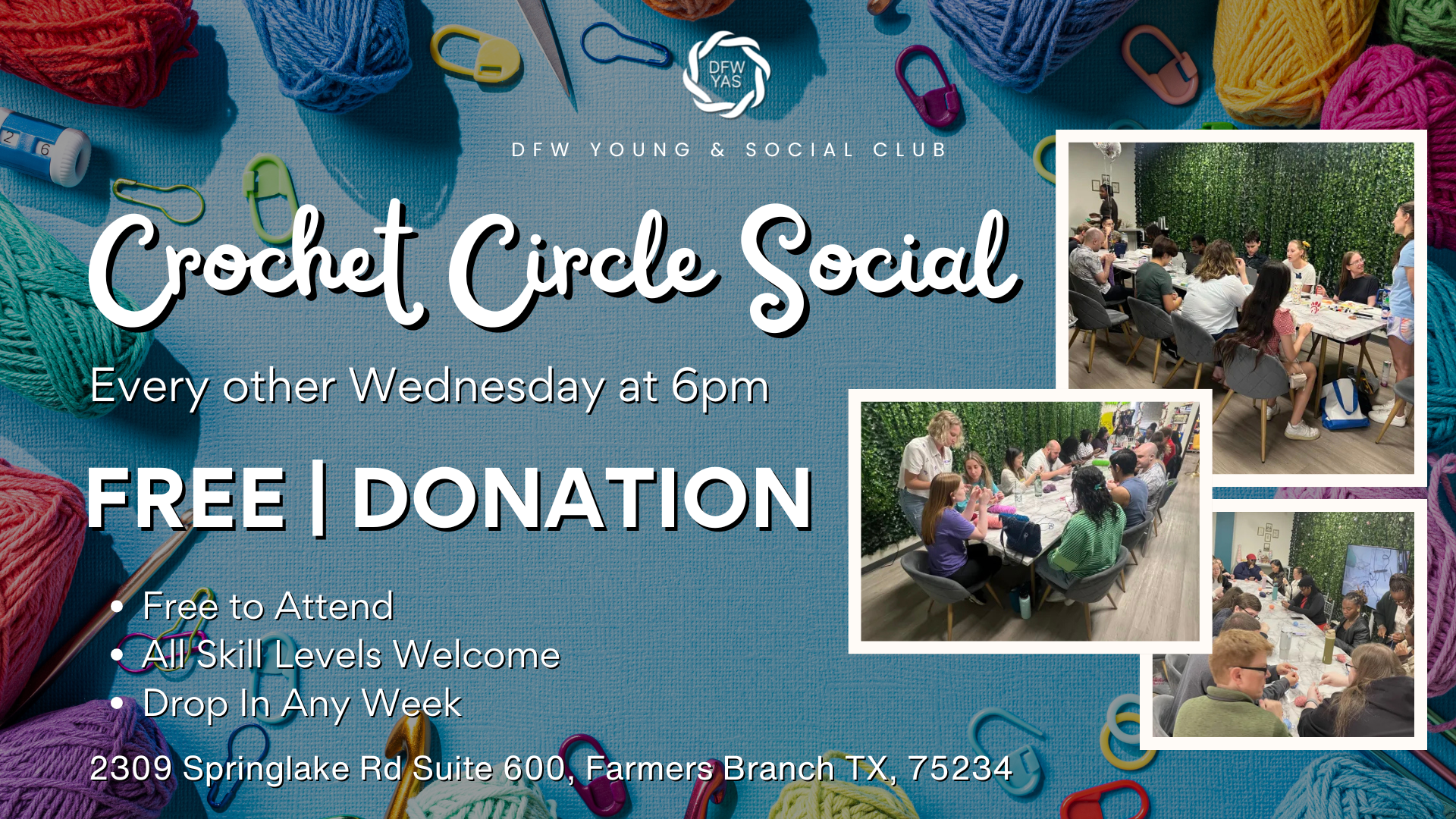 Crochet Circle Social