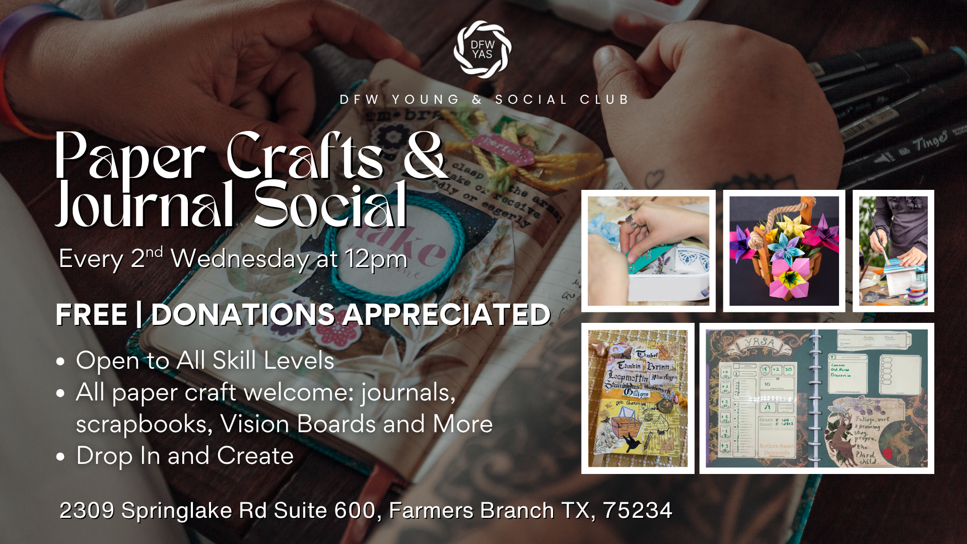 Paper Crafts &amp; Journal Social