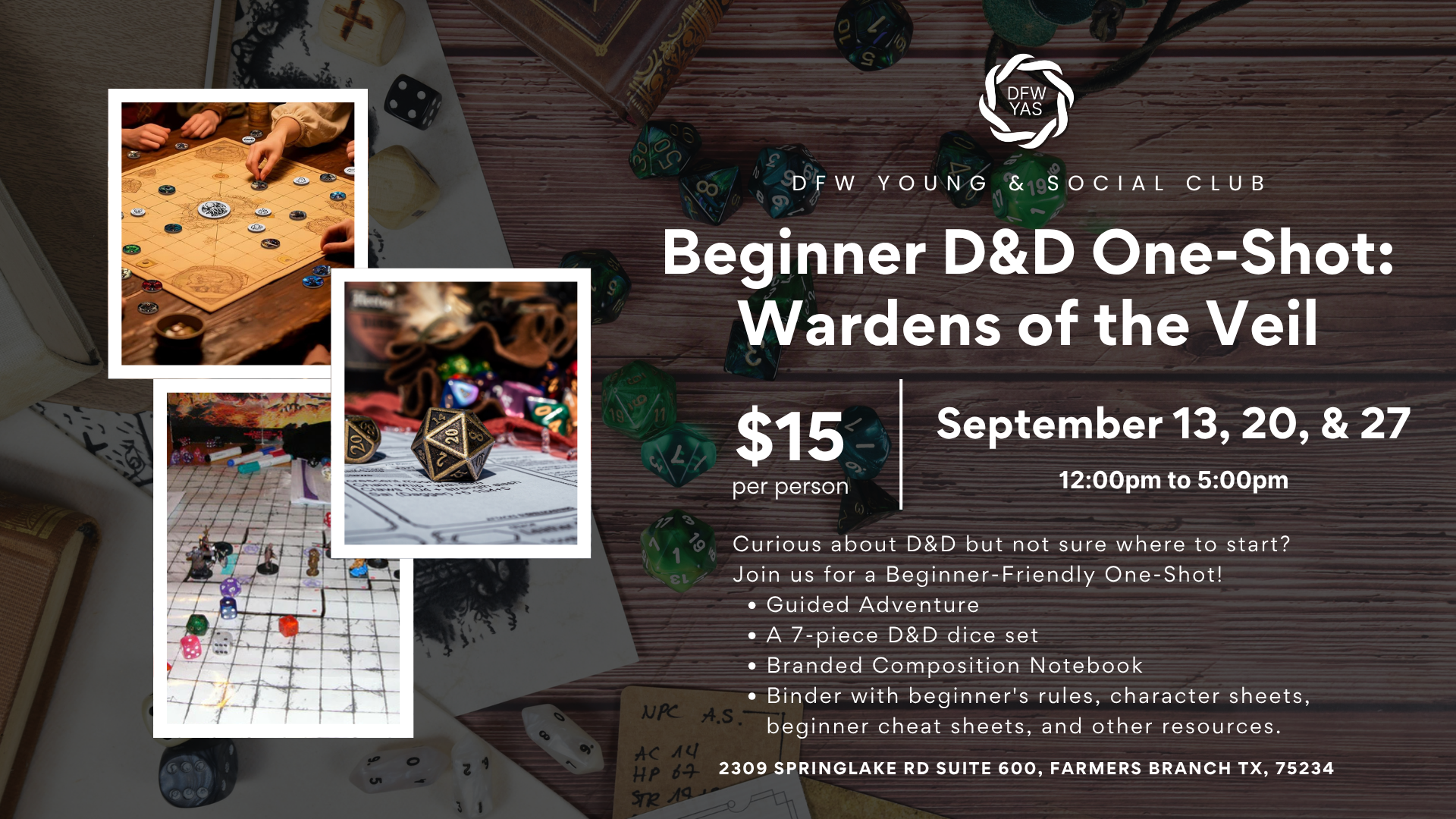 Beginner D&D One-Shot: Wardens of the Veil
