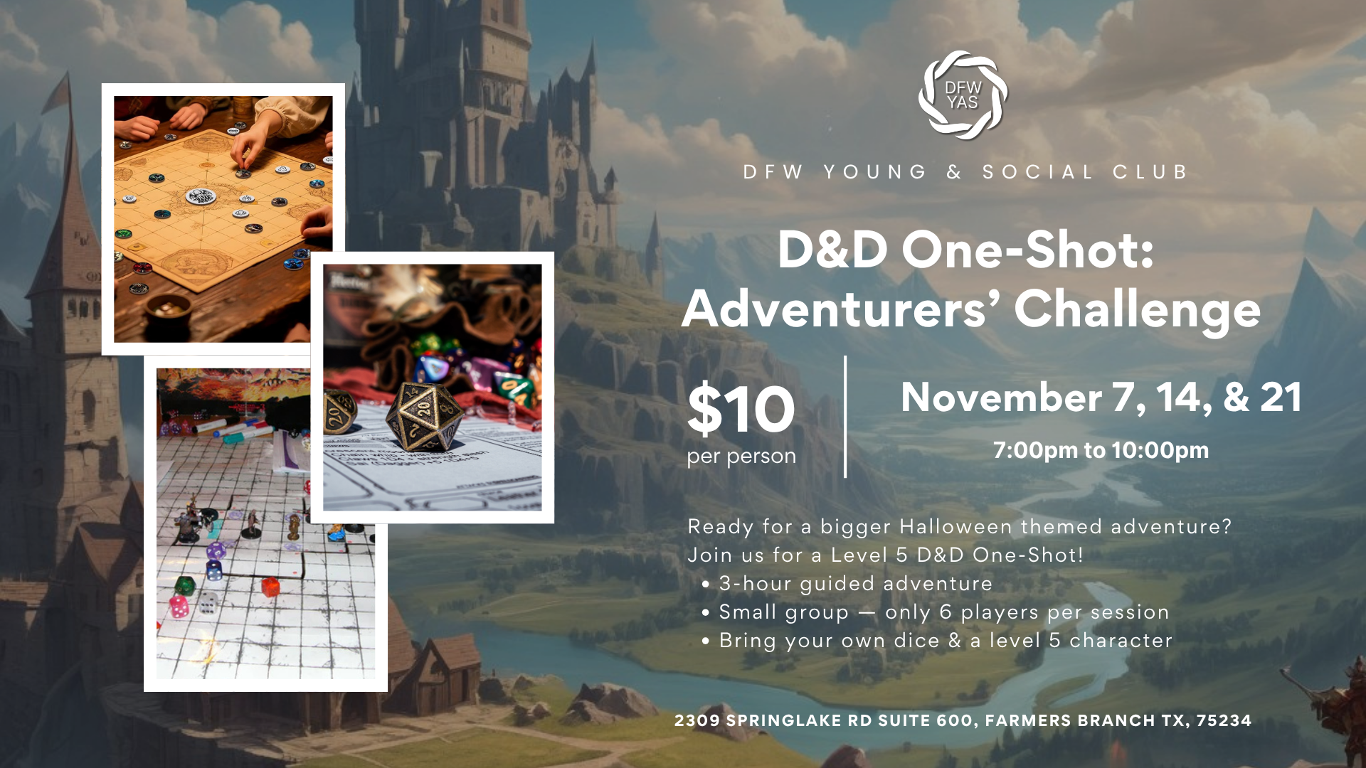 D&D One-Shot: Adventurers’ Challenge