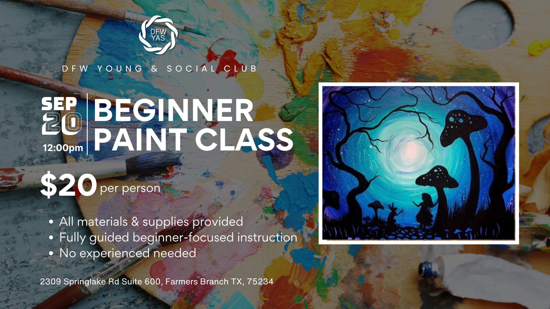 Beginner Painting Workshop/Class
