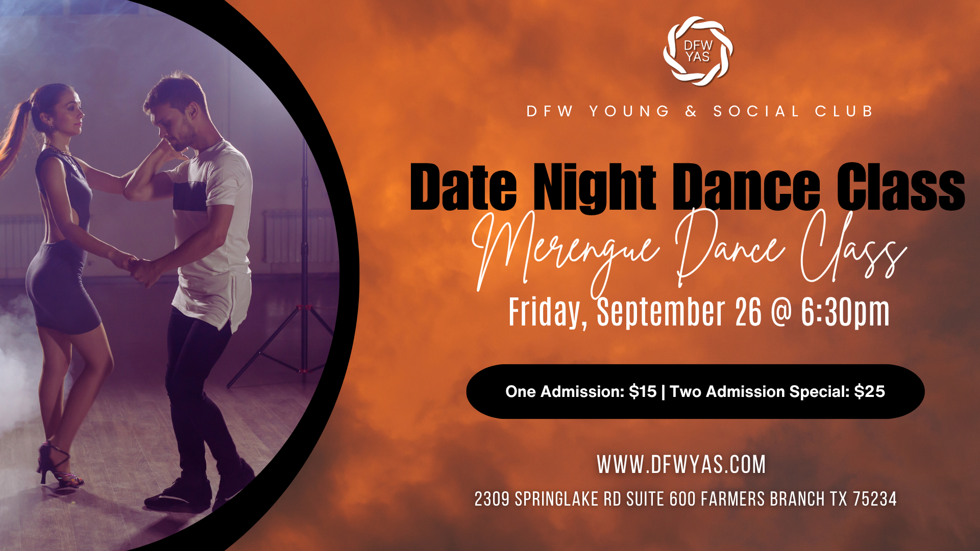 Merengue: Friday Date Night Dance Class