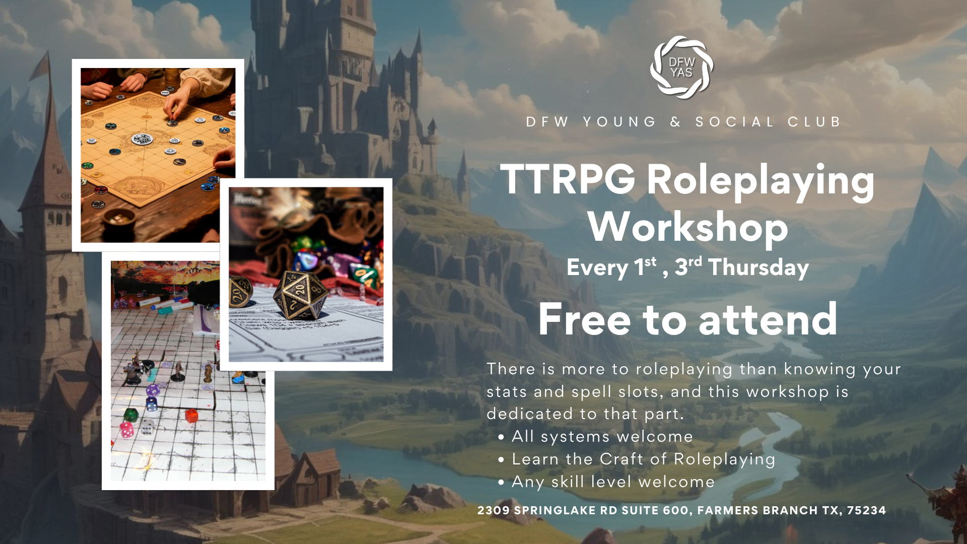 TTRPG Roleplaying Workshop