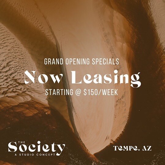 Do you have a business you want to take to the next level?

We have studios available in Tempe that are perfect for hair stylists, skincare specialists, massage therapists, nail technicians, fat loss specialists, or anything that you want to bring a 