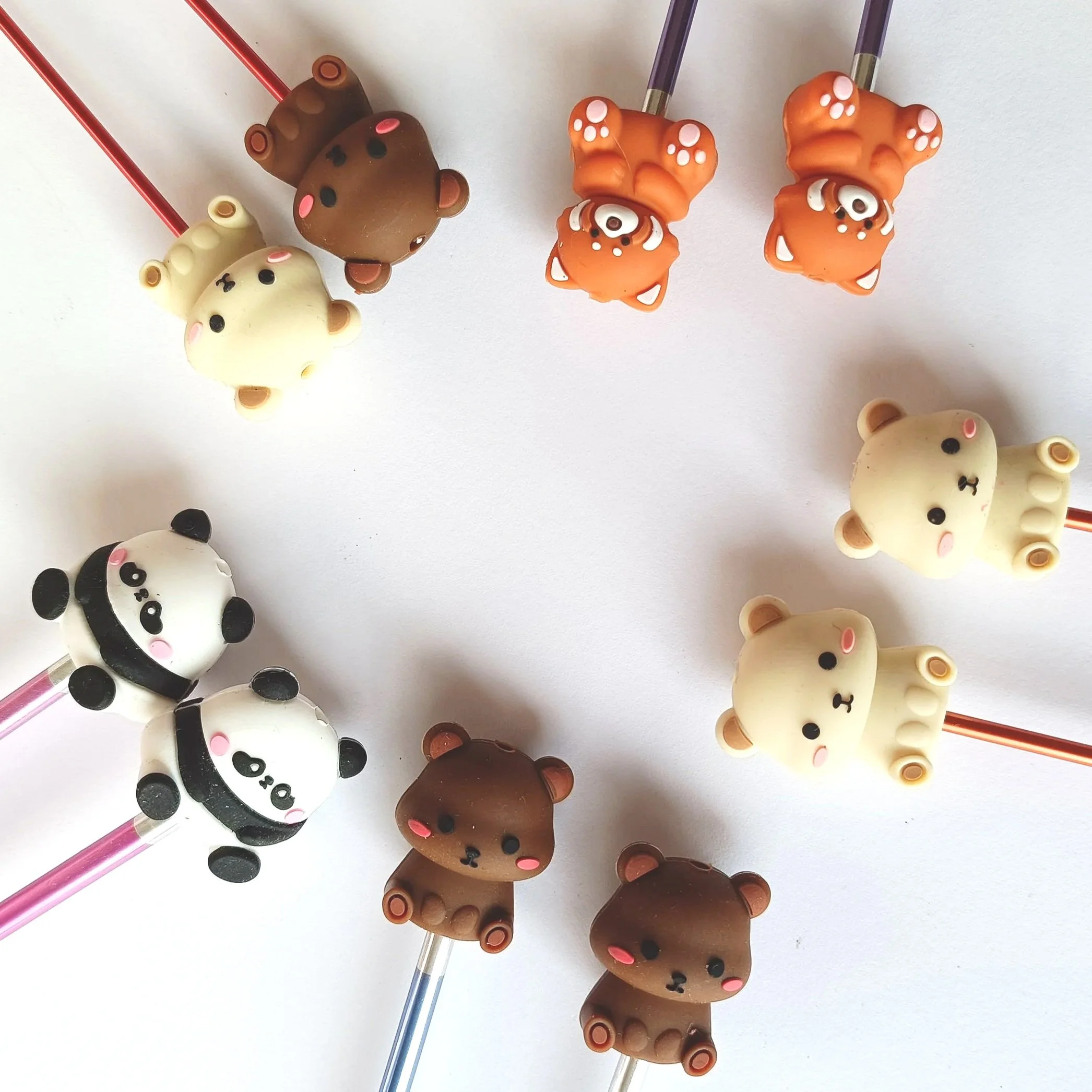 Bear Bear Not a Bear Needle Toppers set 2