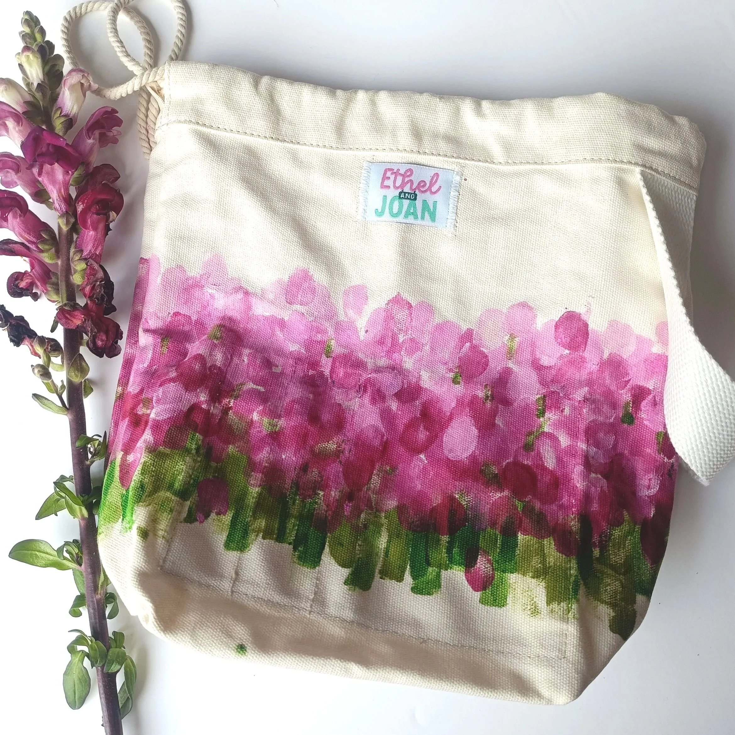 Berry Snapdragon Project Bag