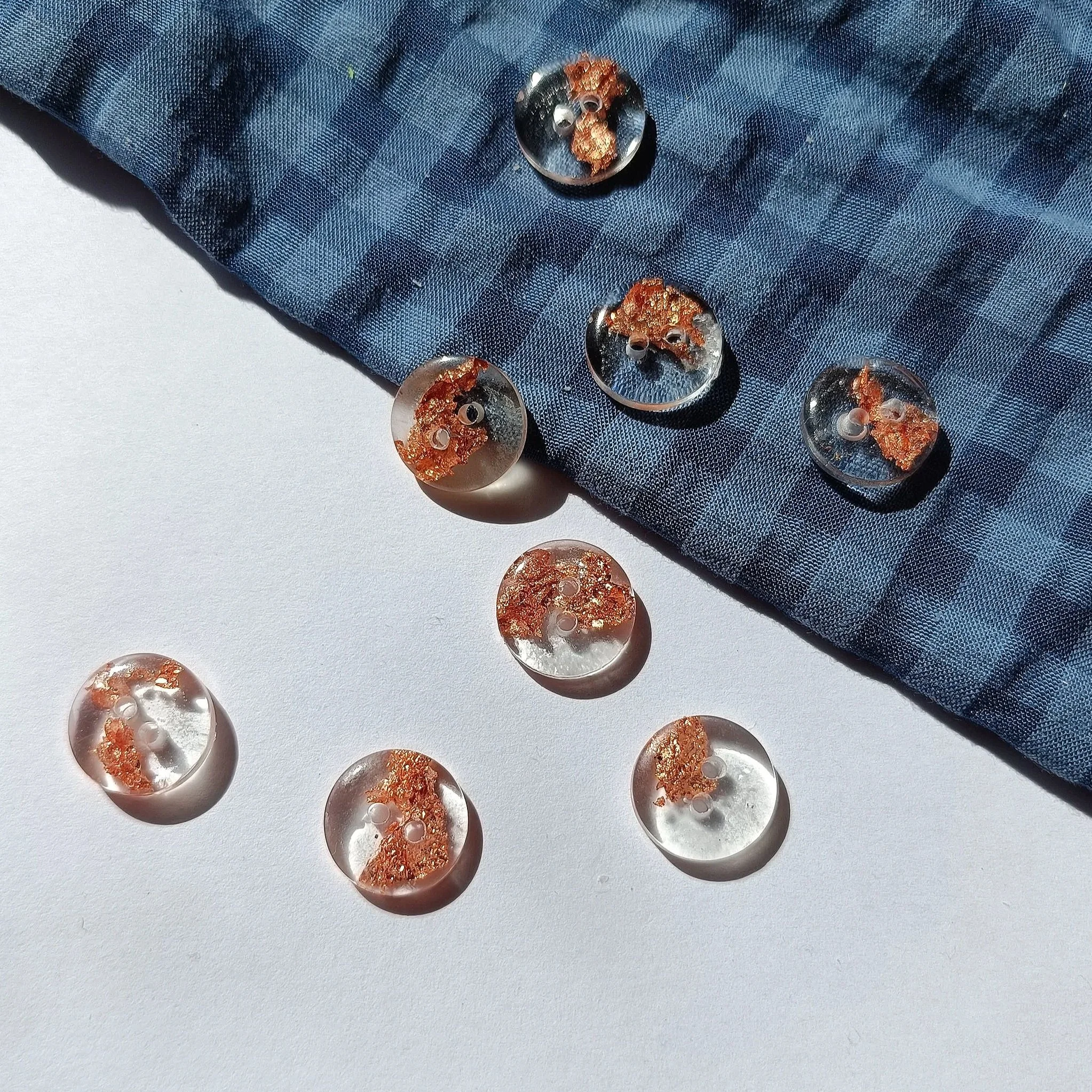 Copper Candies Buttons Pack of 8