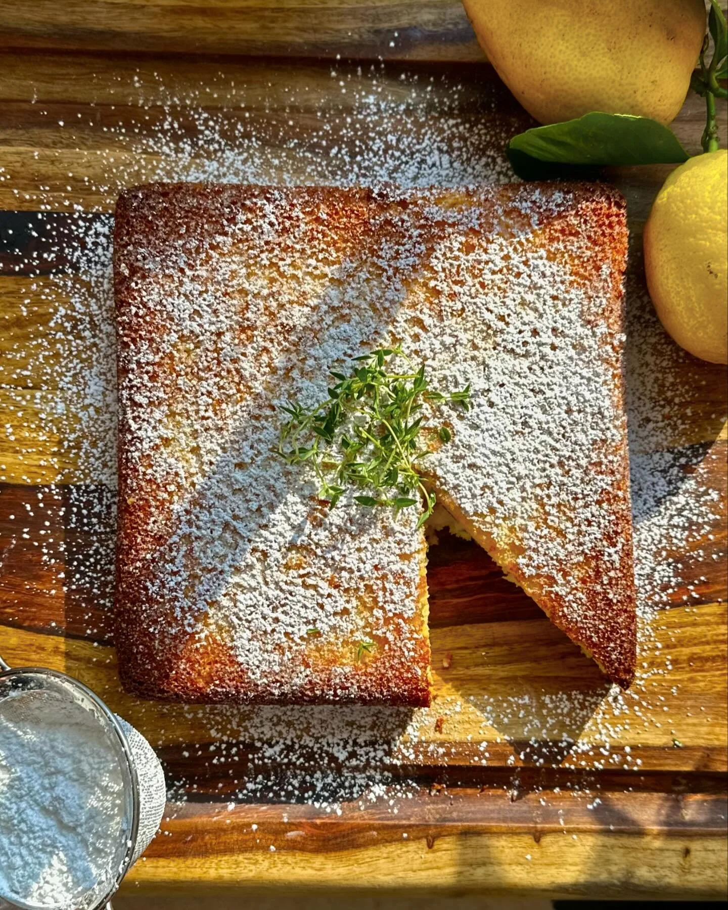Italian Lemon Ricotta Cake 🍋