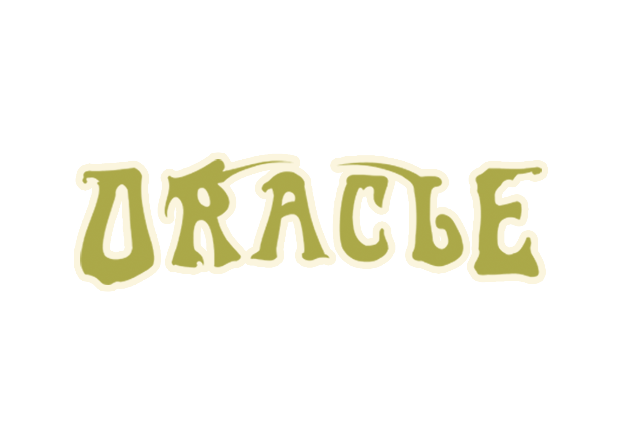 The word 'TRIBUTE' written in a stylized, greenish-yellow font on a cream-colored background.
