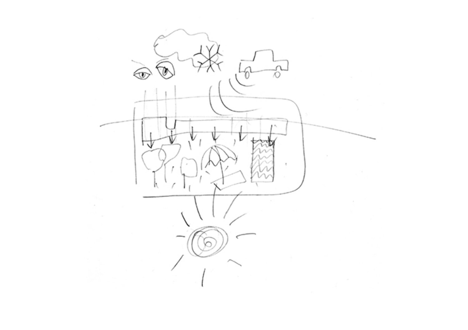  Croquis de reforma de casa bioclimática en la Sierra de Madrid. 