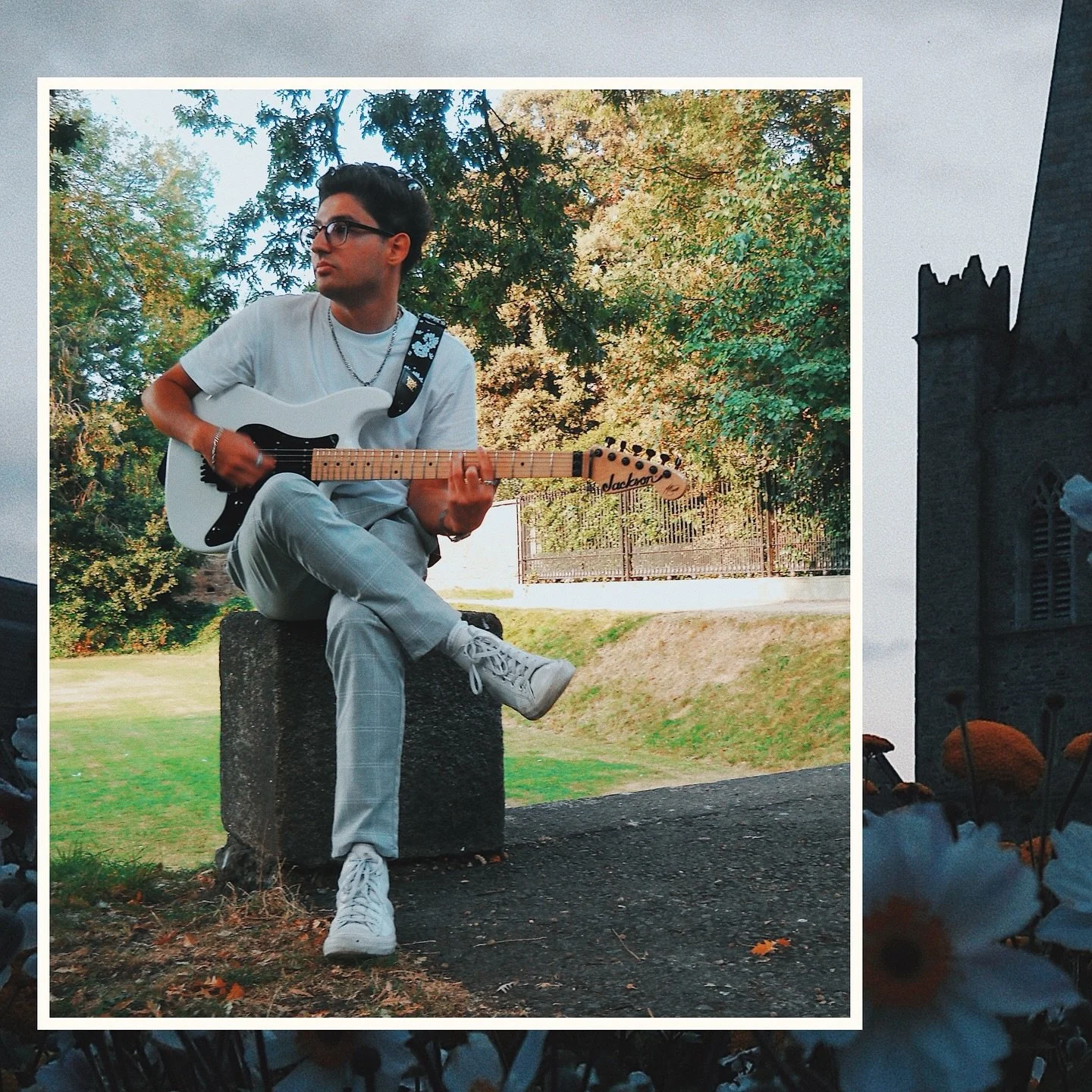 I went to the concert, and I fought through the crowd / Guess I got too excited when I thought you were around