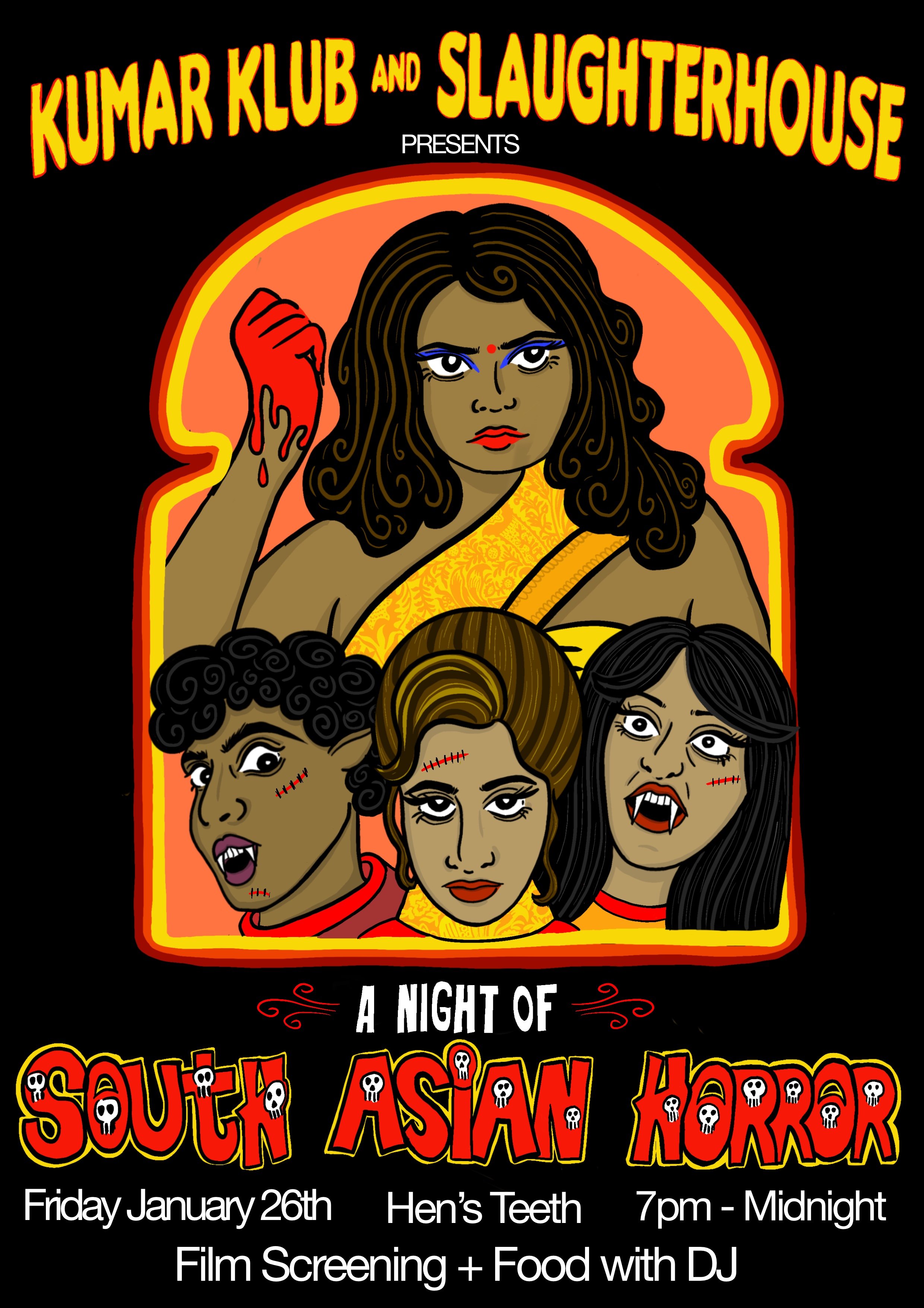 A Night of South Asian Horror Poster