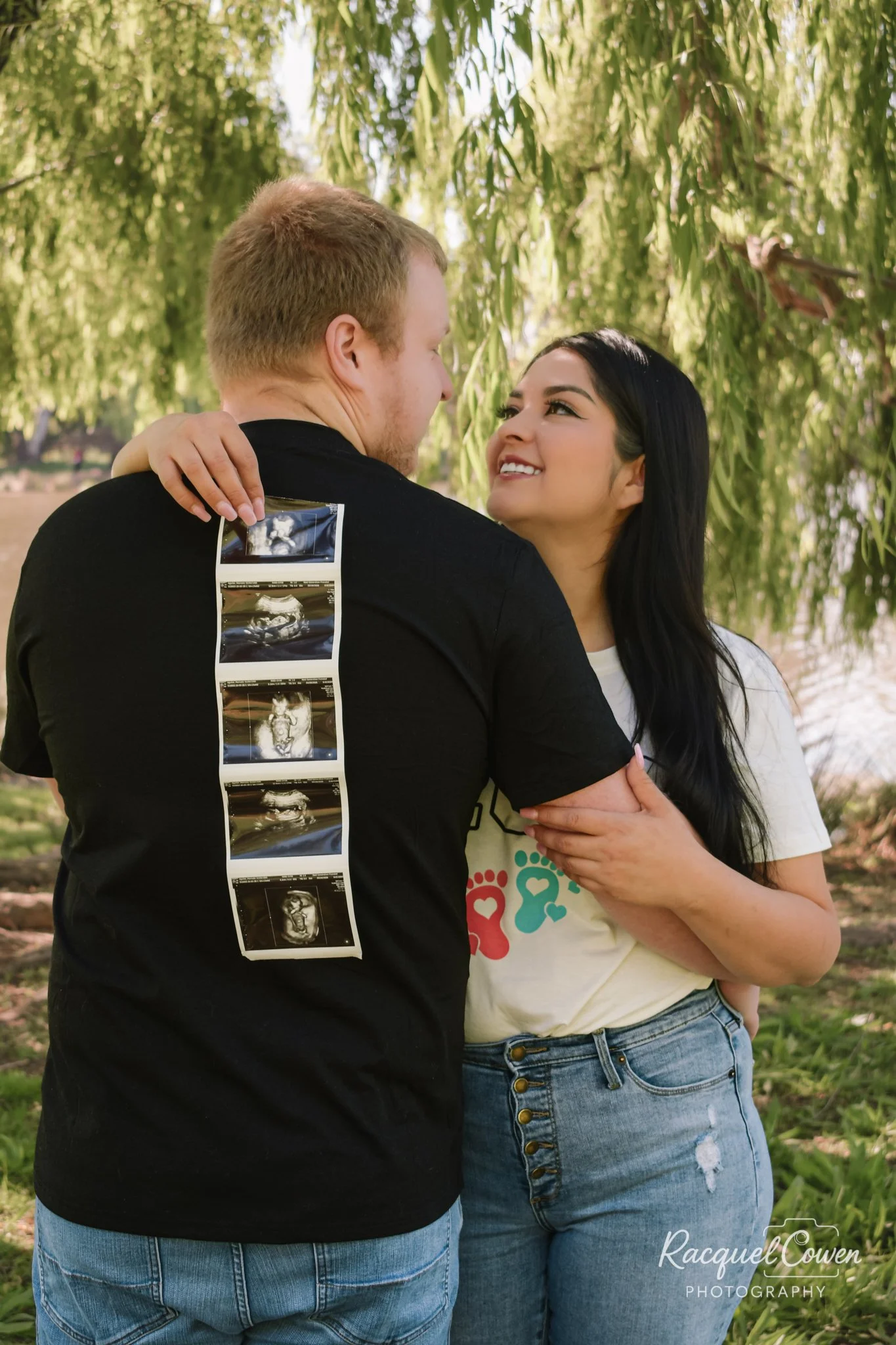 A Baby on the Way and a Family Ready to Grow | Pregnancy Announcement Session