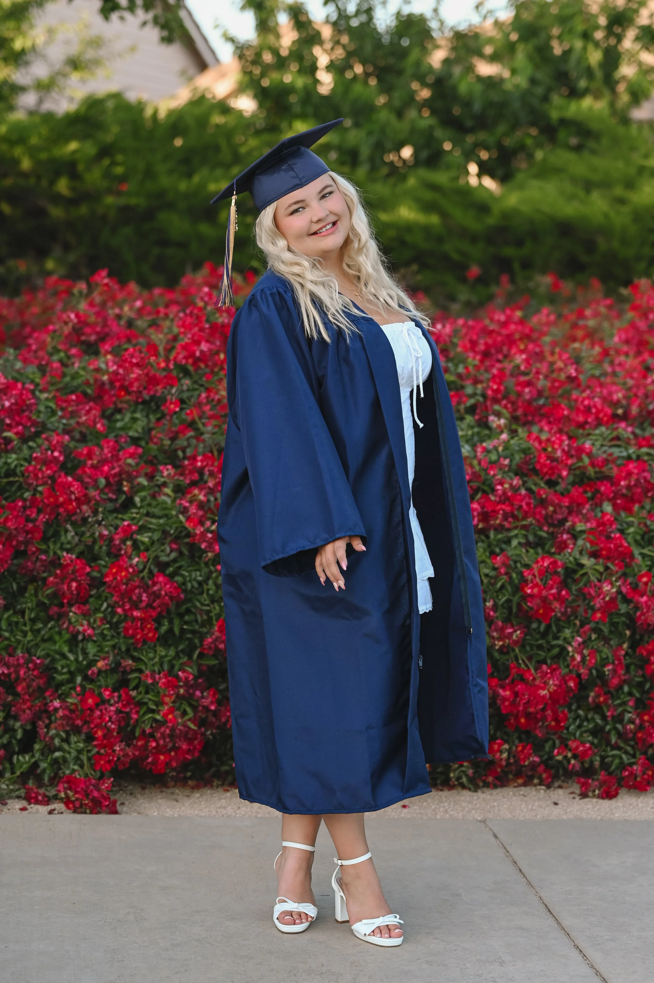 Cap, Gown &amp; an FFA Jacket: A Senior Session in Elk Grove
