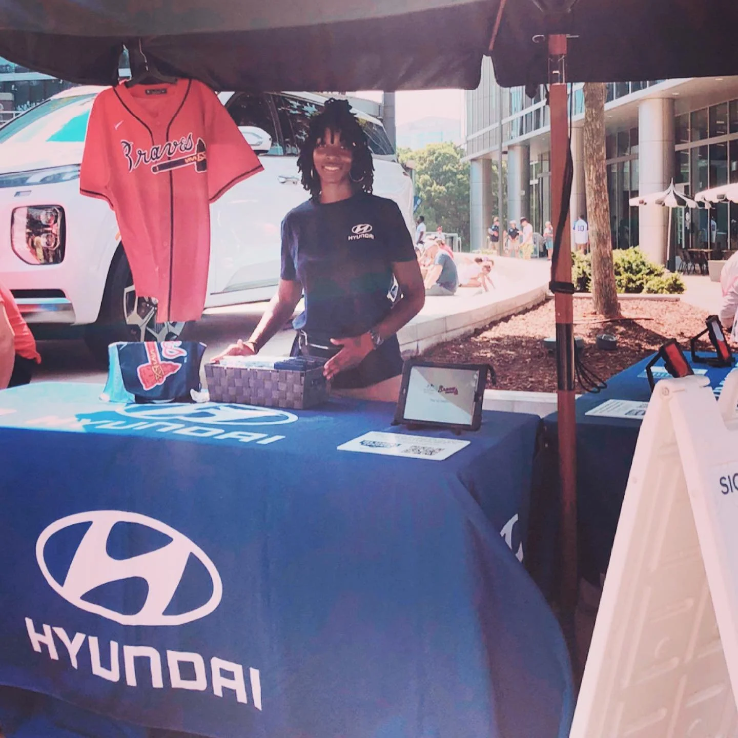 Let&rsquo;s go Braves! ⚾️
#BrandAmbassador #BA #Baseball
#Atlanta #Braves #Hyundai #MLB