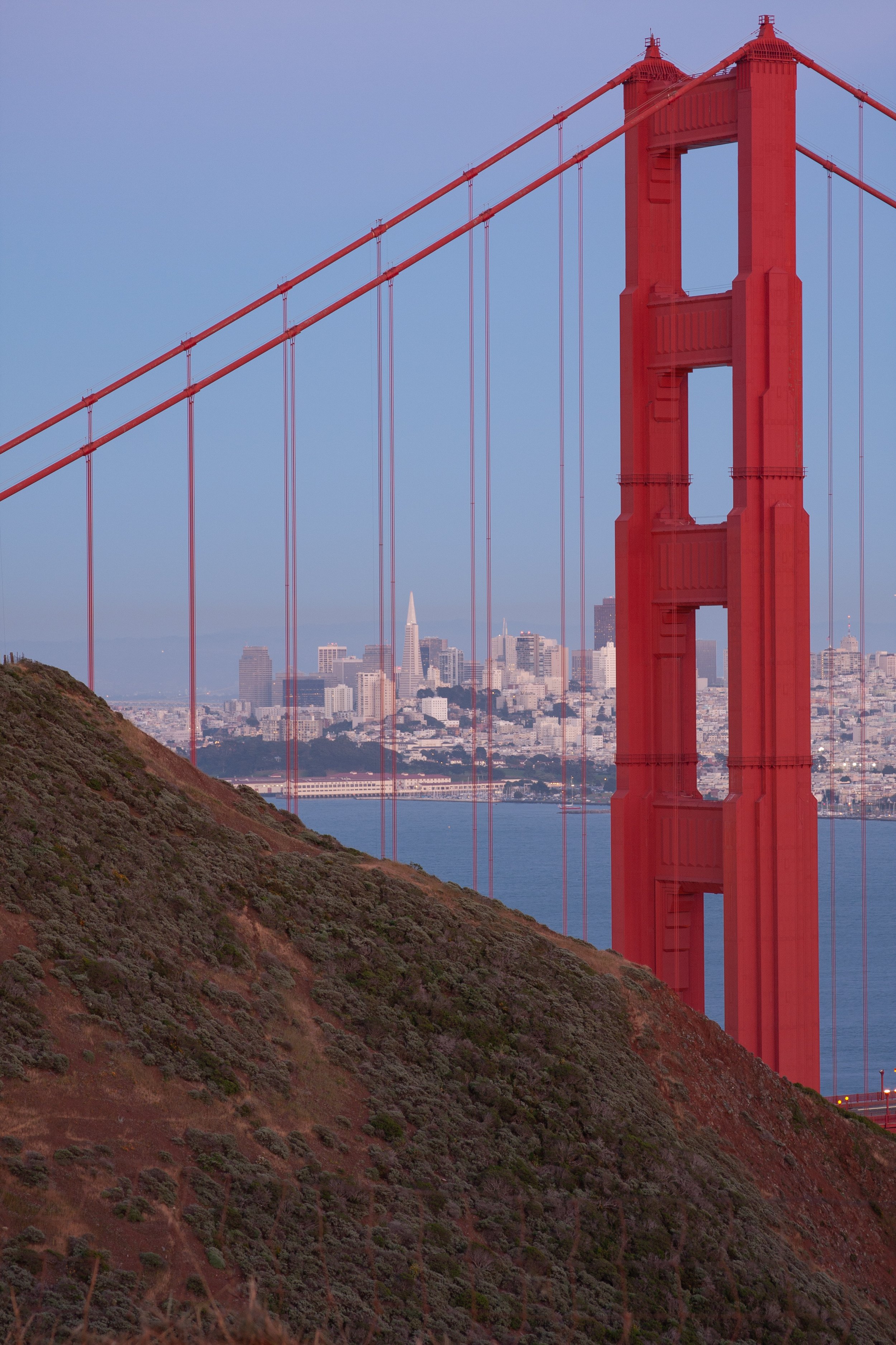 Golden Gate at sunset - San Francisco, CA