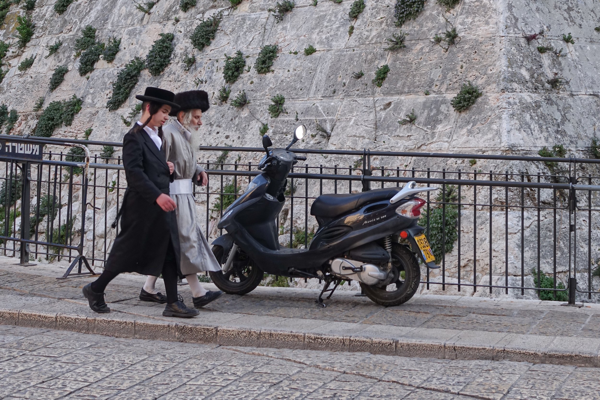Moments before Shabbat - Jerusalem, Israel