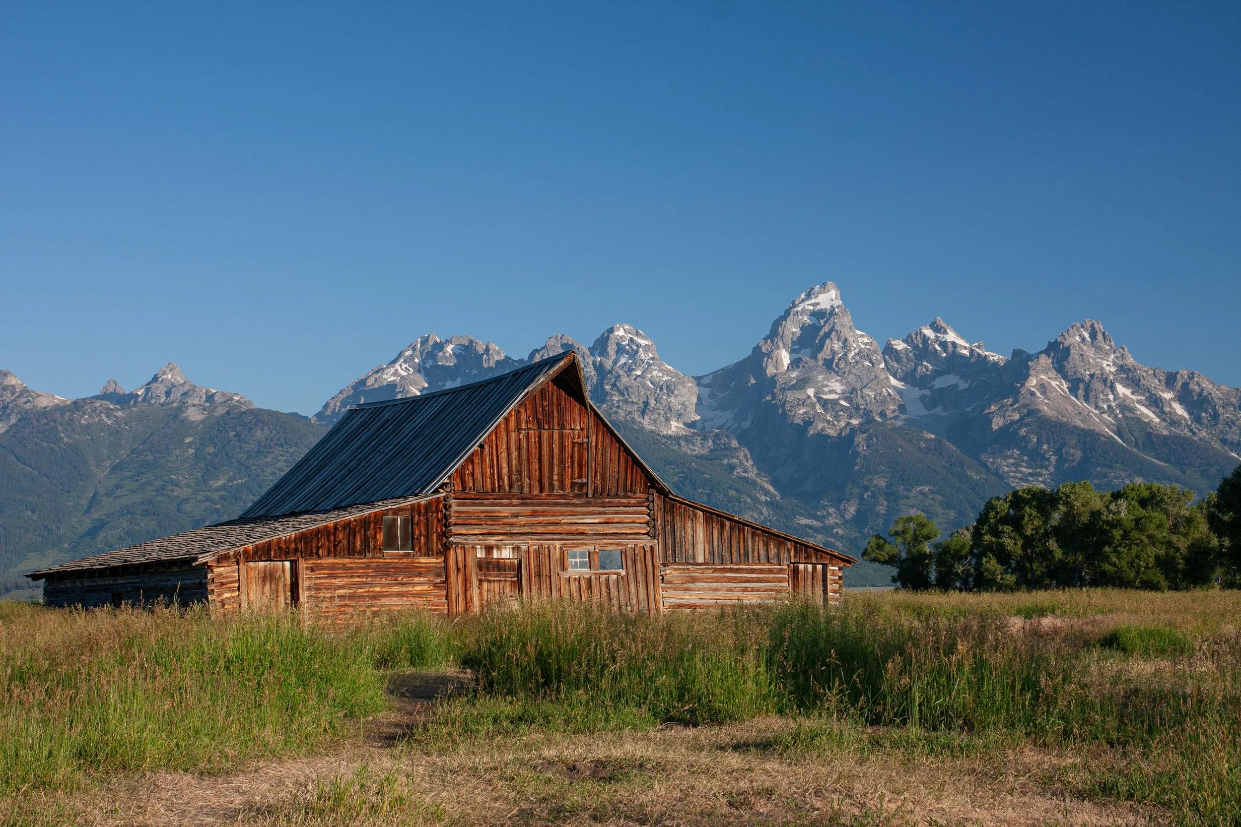 Mormon Row barn - Grand Teton National Park, Wyoming