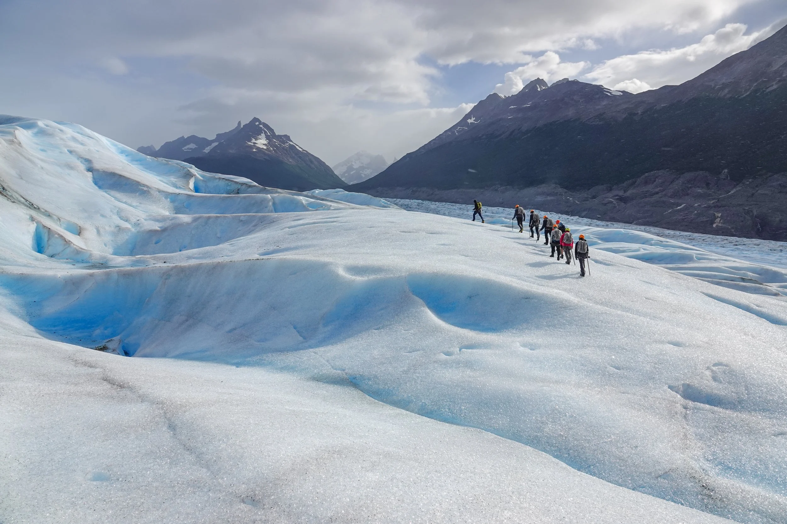 Walking the glacier - Grey Glacier, Chile
