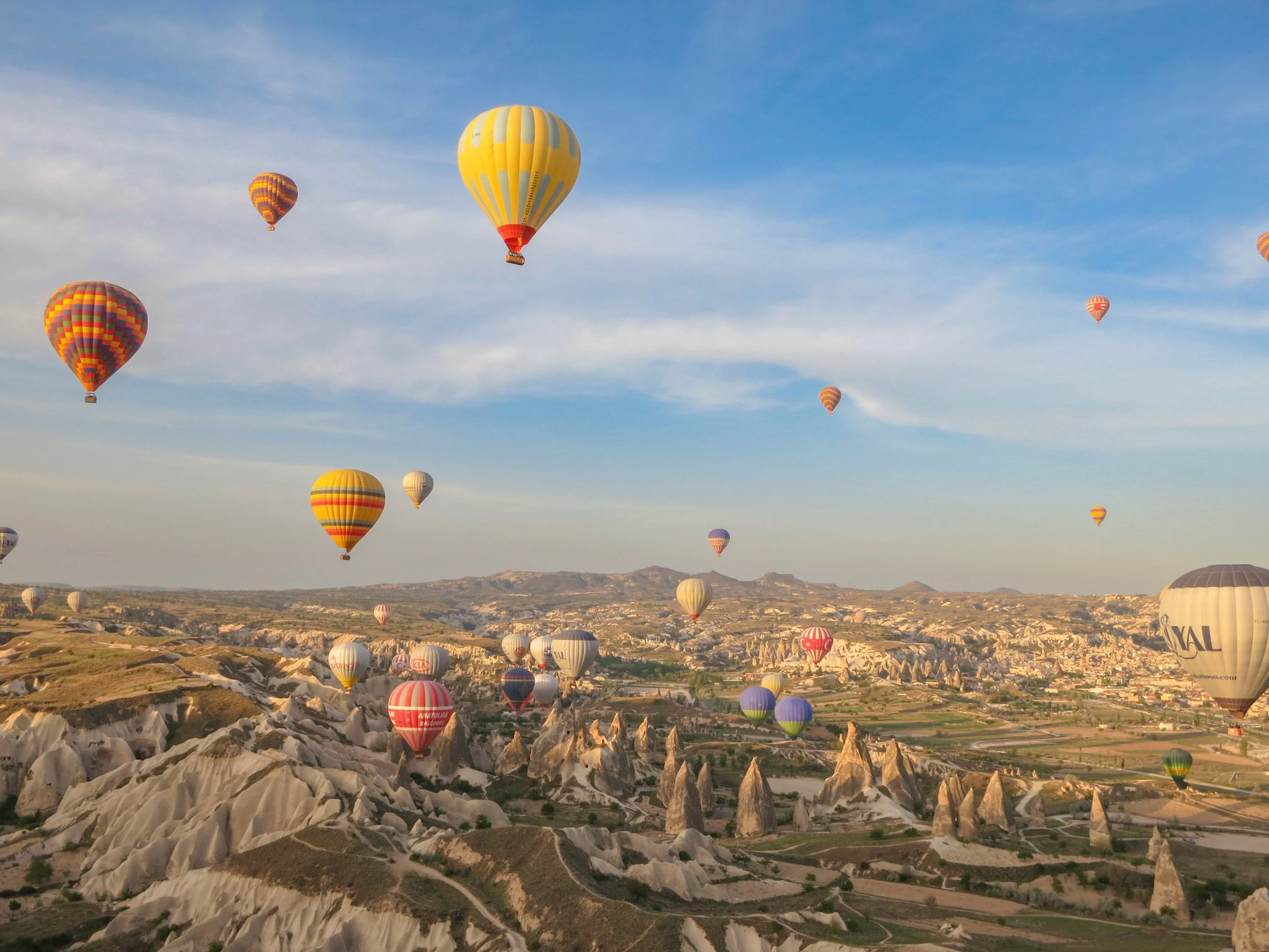 Ballons at sunrise - Cappadocia, Turkey