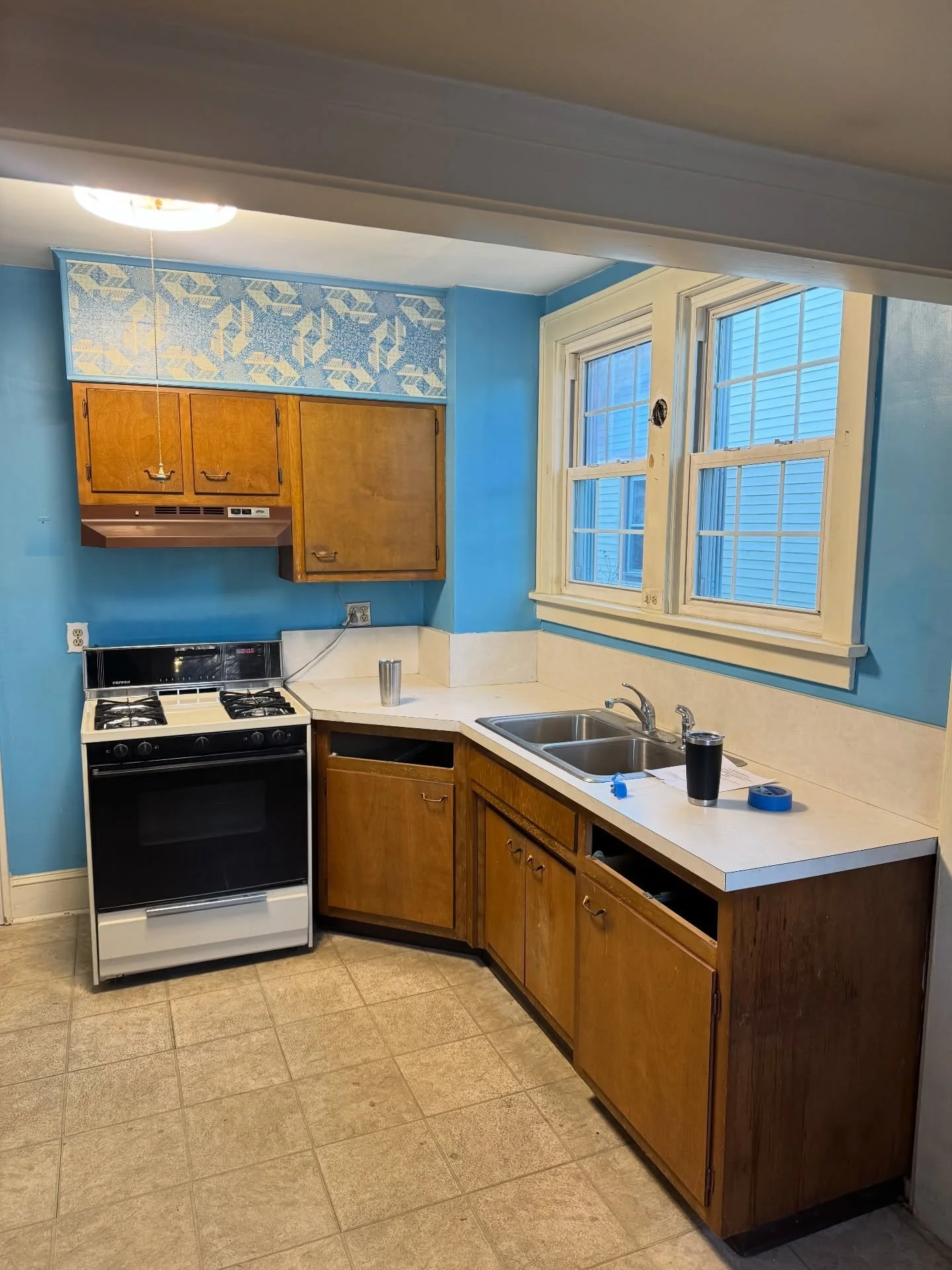 Compact kitchen getting a makeover!