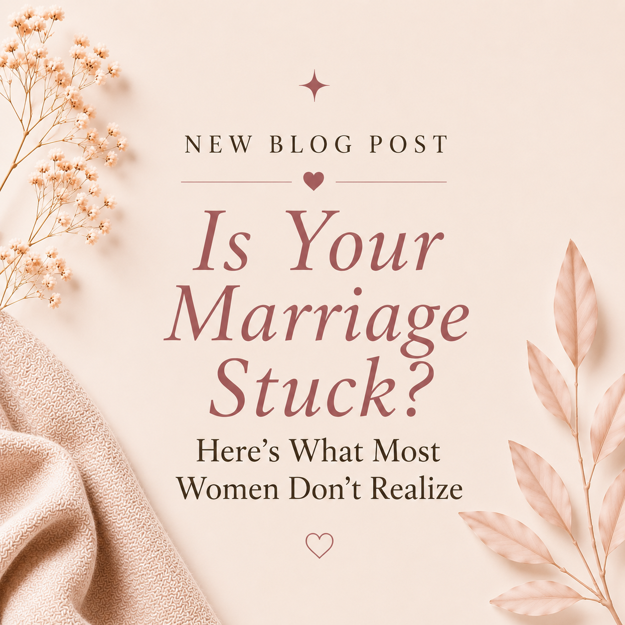 Is Your Marriage Stuck