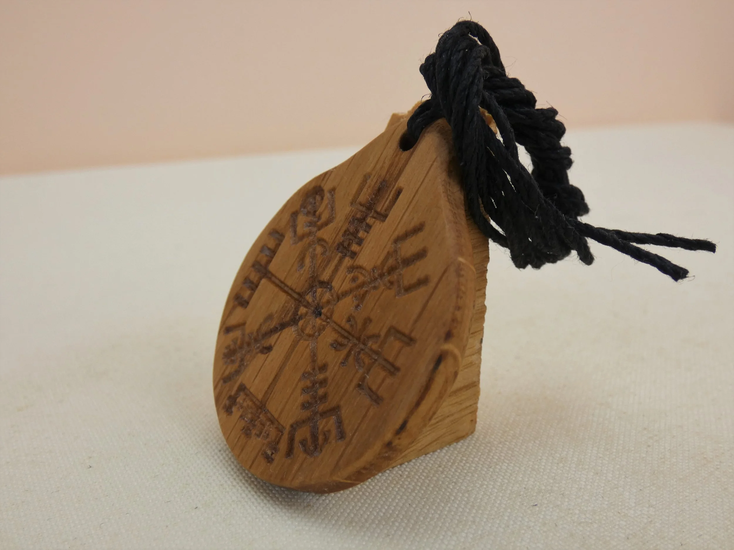 Viking Vegvísir Compass 36mm Antiqued Copper Pendant – Bulk Options (1, 2, Or 5 Pcs)