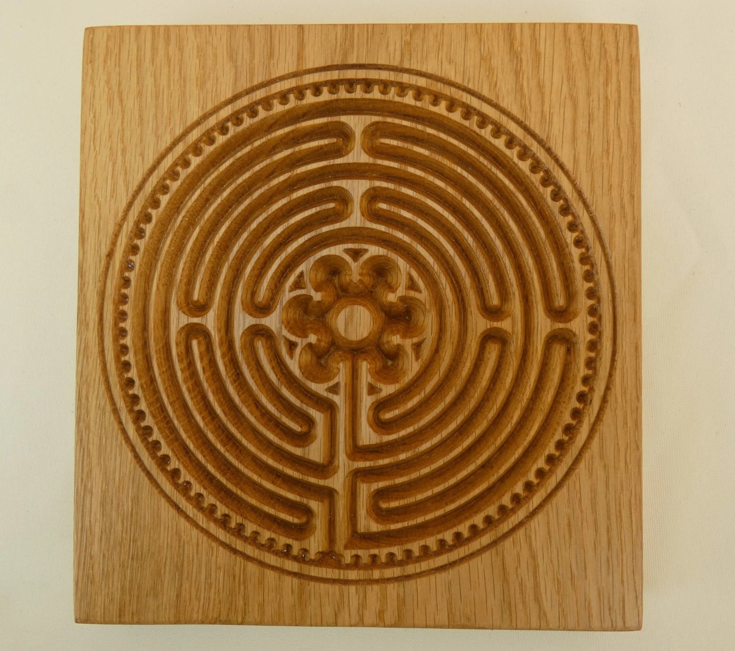 Chartres labyrinth Wood Wall Hanging — The Grain Attraction
