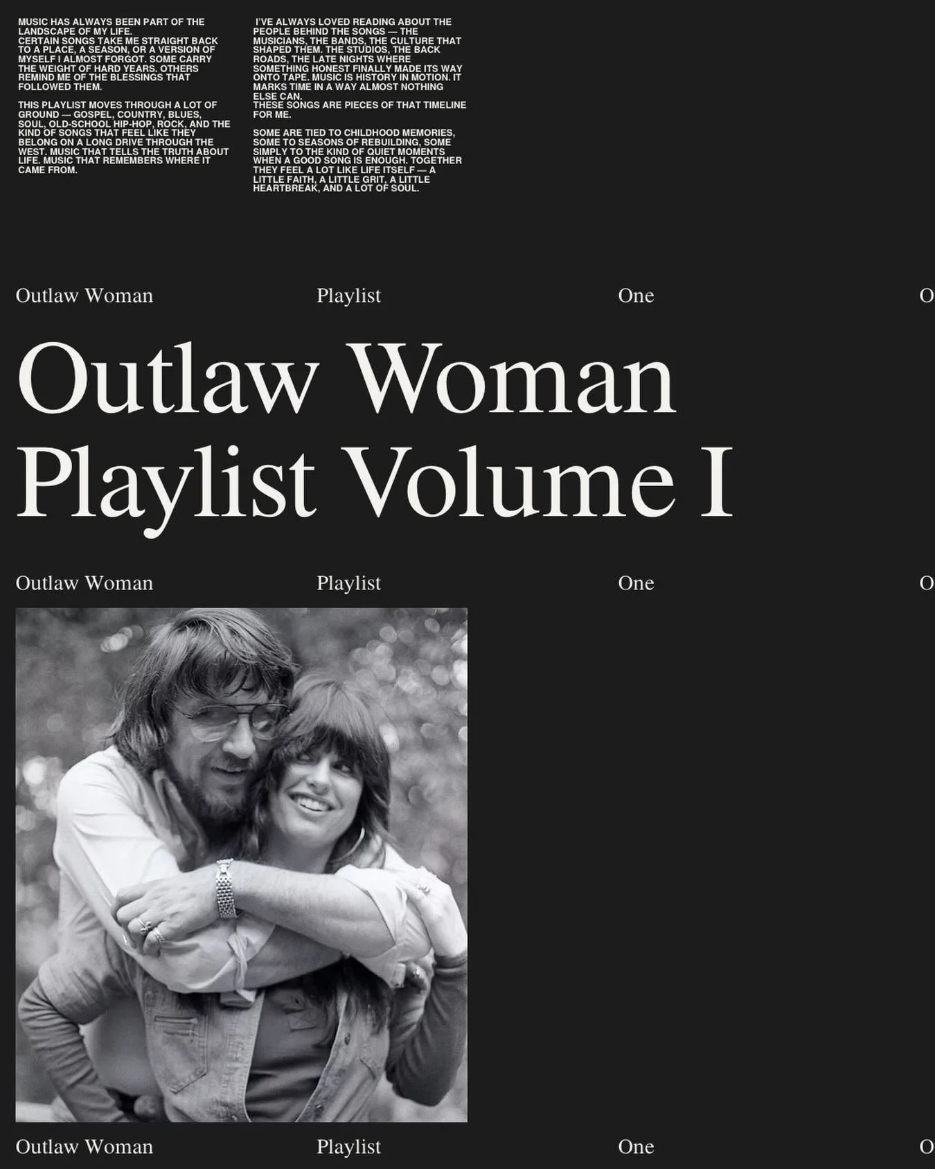 Music has always been part of the landscape of my life.

Certain songs take me straight back to a place, a season, or a version of myself I almost forgot. Some carry the weight of hard years. Others remind me of the blessings that followed them.

Thi