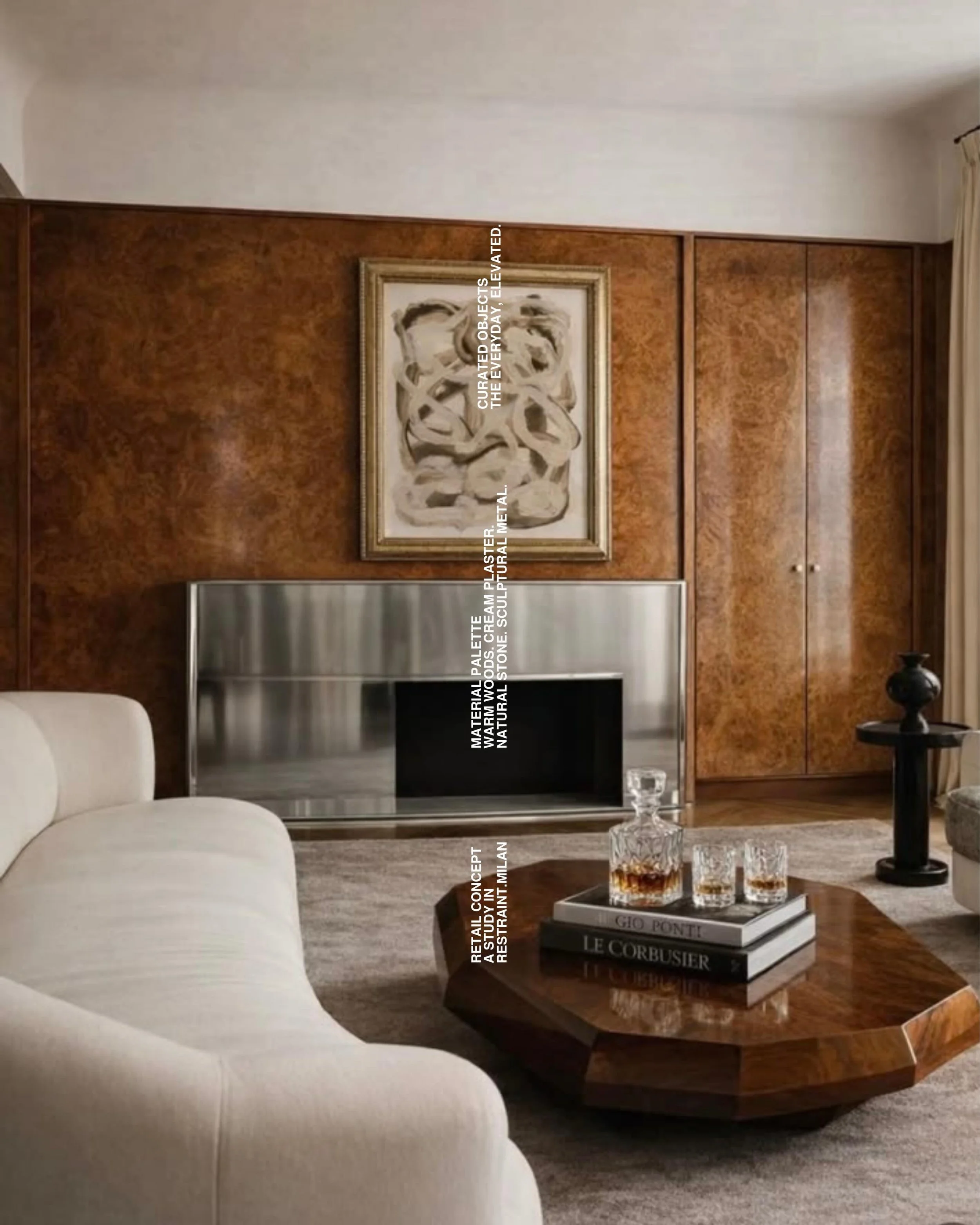 RETAIL CONCEPT The early phases of design are rarely about selecting furniture or finishes. They&rsquo;re about defining a point of view.

For a new retail concept currently in development, I&rsquo;ve been exploring the relationship between warm and 