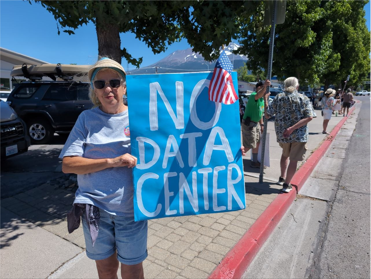 NO DATA CENTERS in Mount Shasta!