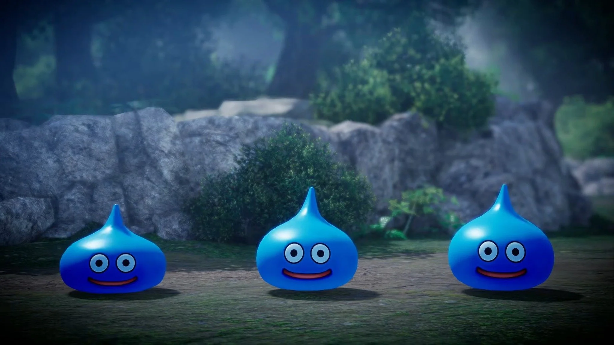 Dragon Quest's iconic slimes