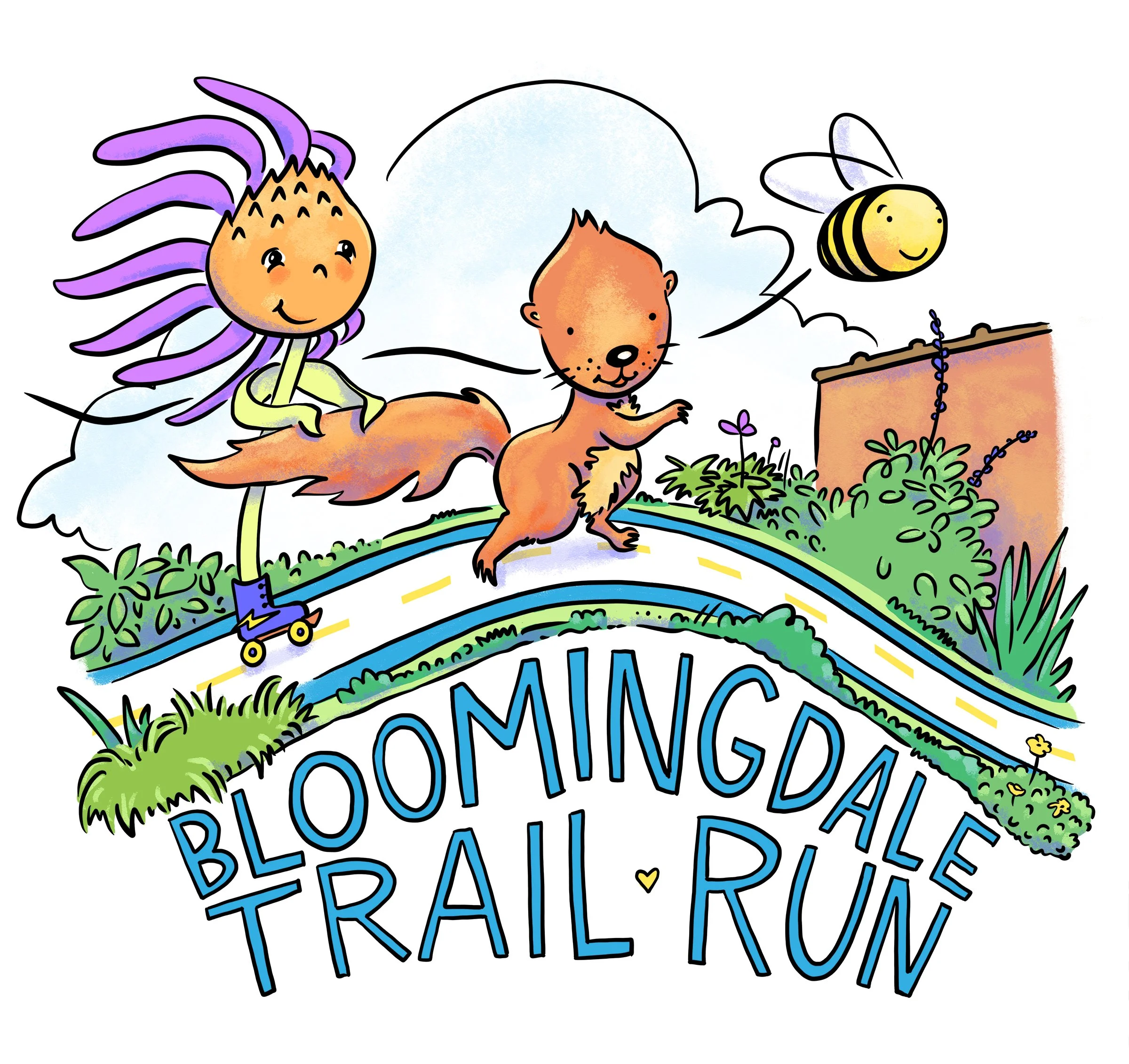 Bloomingdale Trail swag
