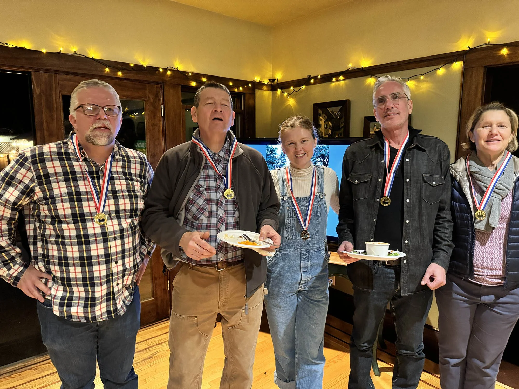 winners! Bad in plaid