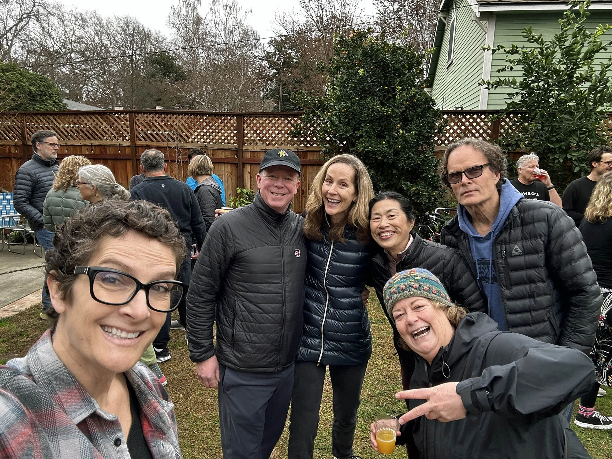 rancheros: megan, george, sheila, sandy, chris, christine
