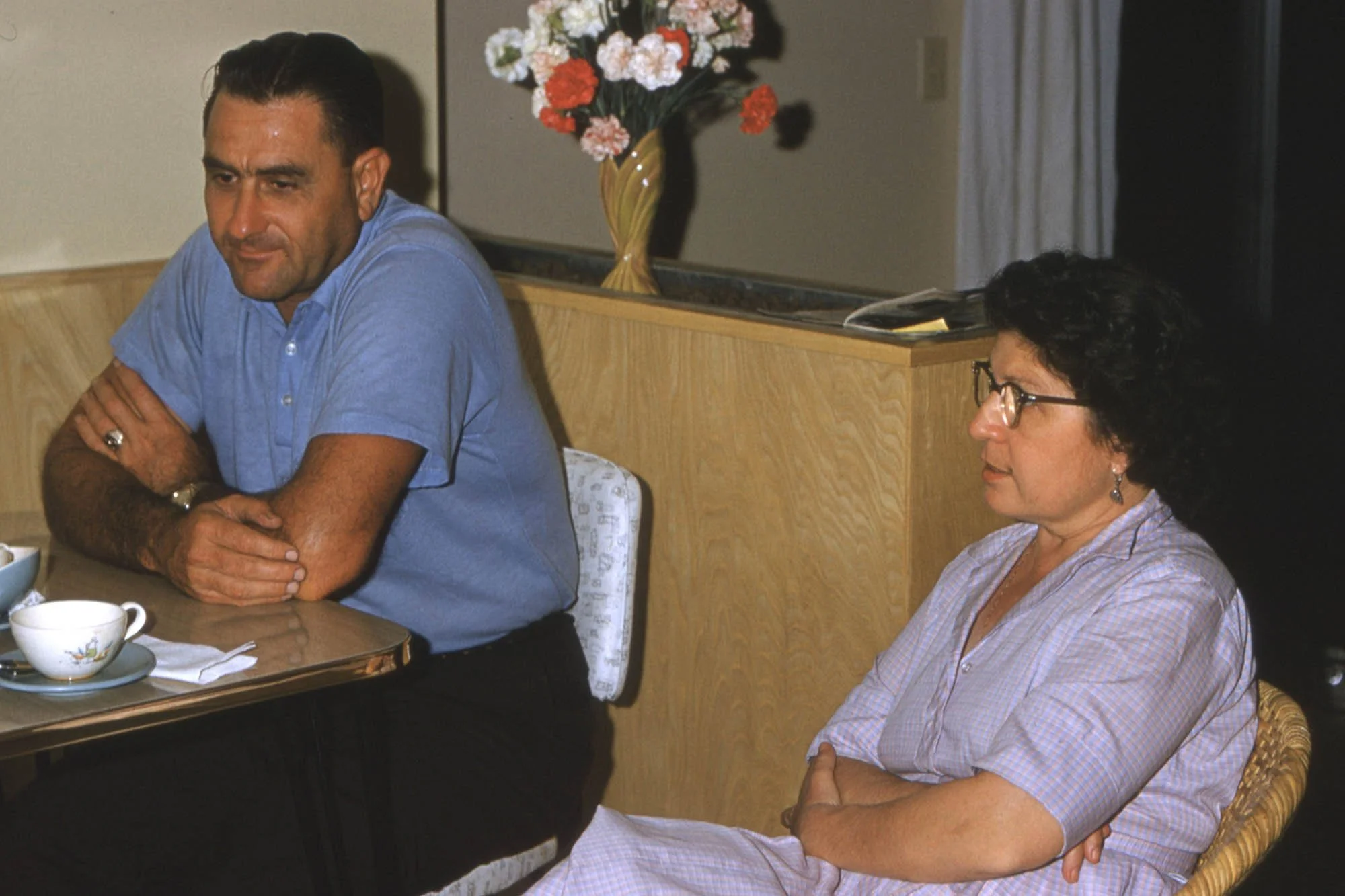 Grandpa Tom and Grandma Dora, Sunnyvale.