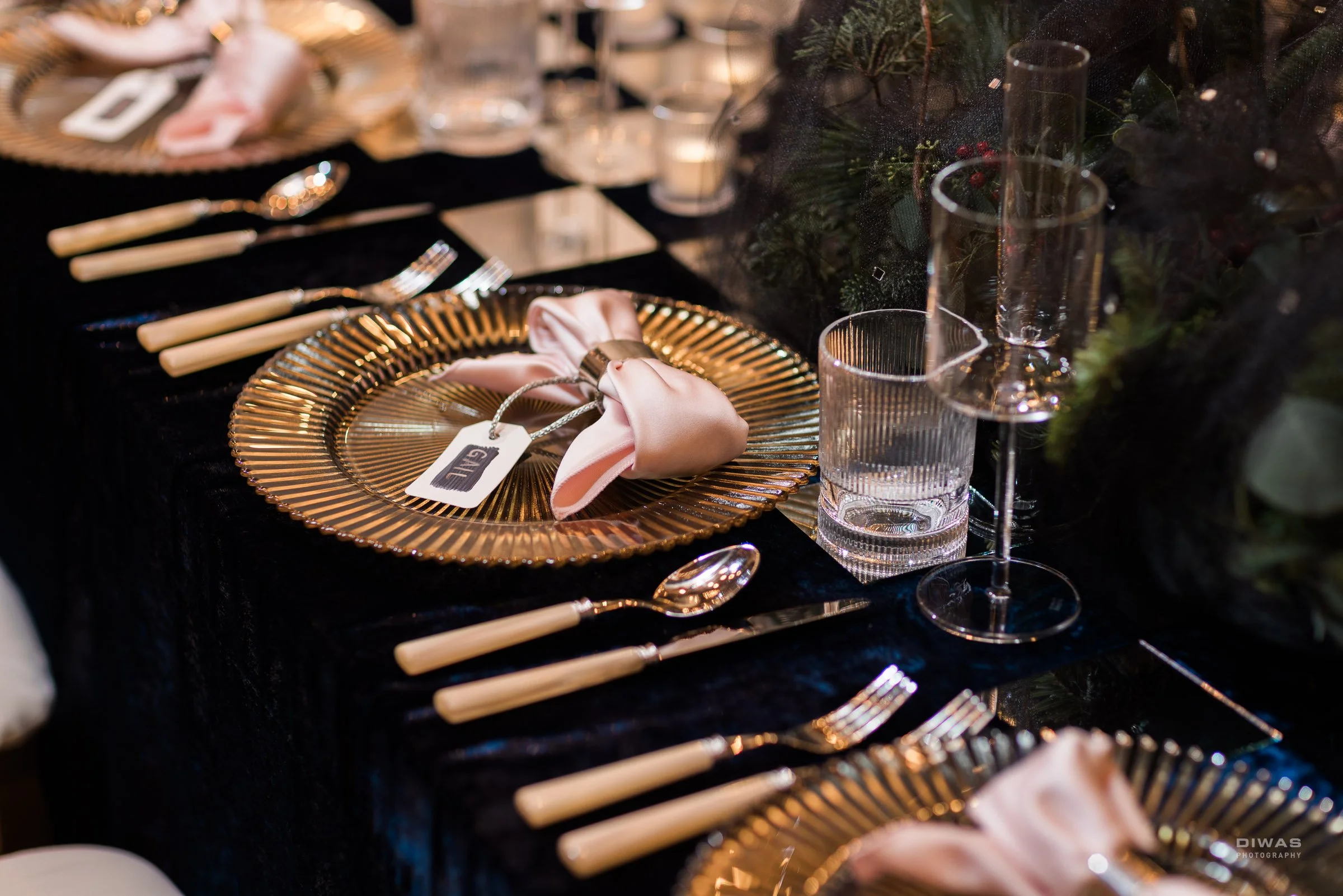 Winter Solstice Dinner Table