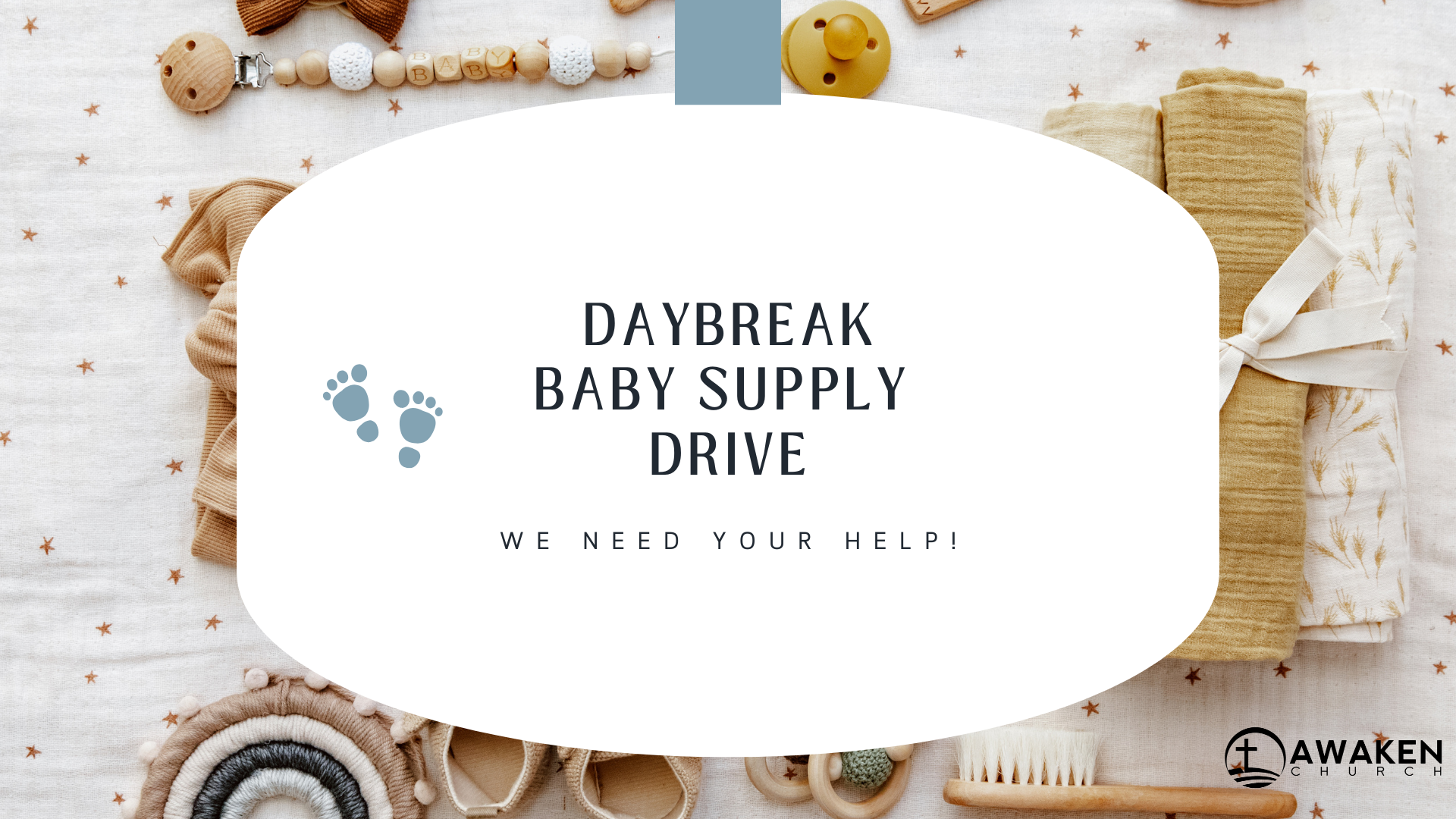 Daybreak Baby Supply Drive