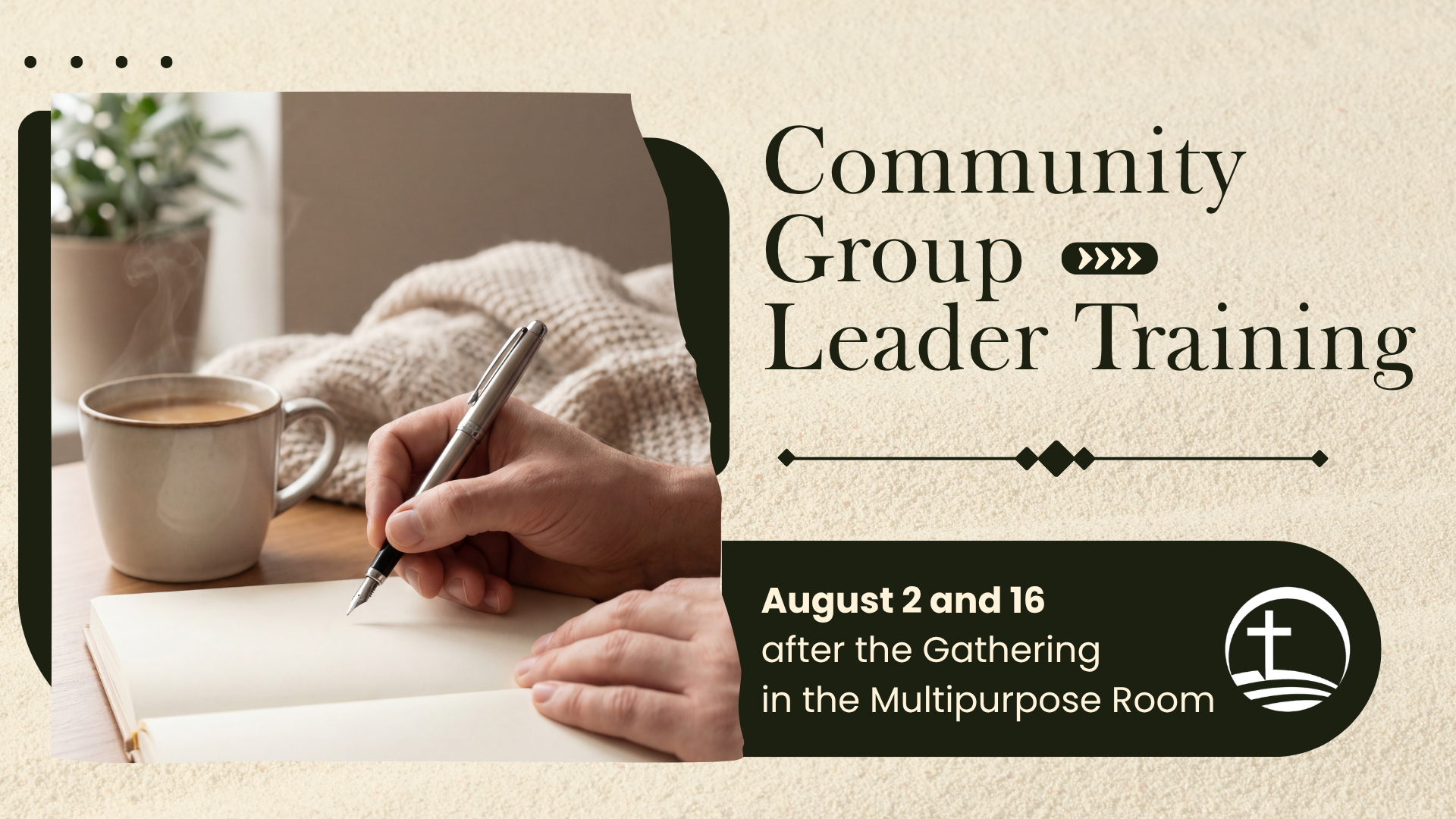 Community Group Leader Training