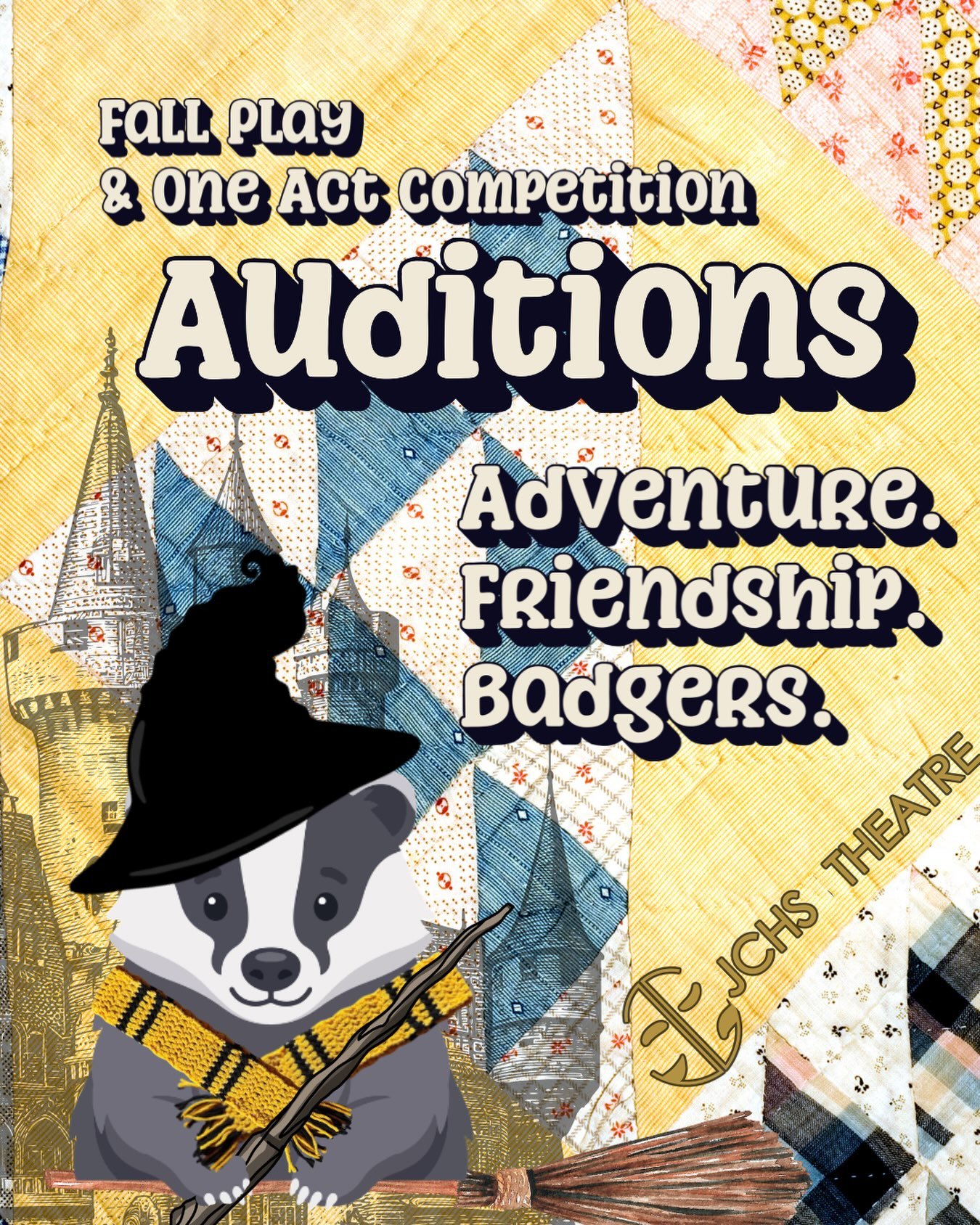 Auditions for our Fall Play &amp; GHSA One Act Competition are almost here! ⚡

Whether you&rsquo;re an experienced performer, curious about trying theatre for the first time, or interested in joining our production crew, we&rsquo;d love to meet you.
