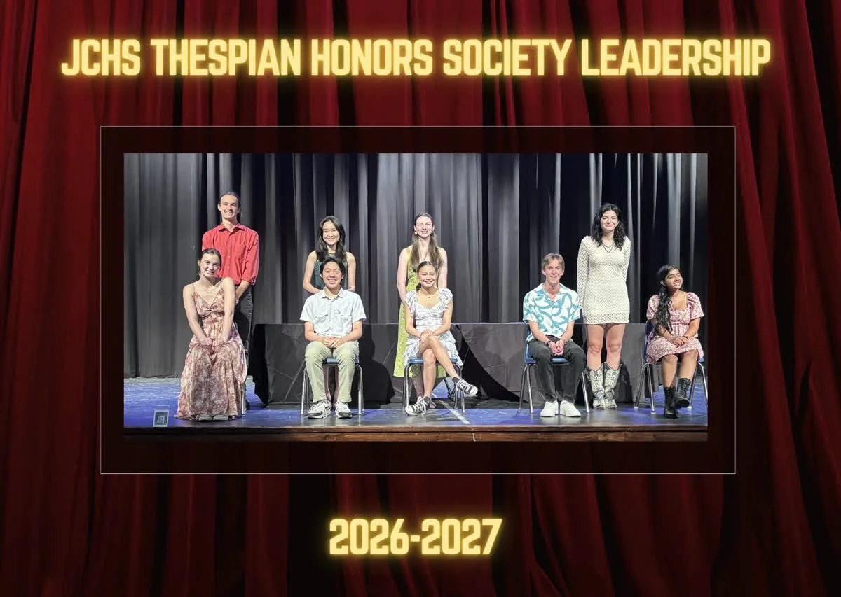 We&rsquo;re pleased to announce the officers for Troupe #7451 Thespian Honors Society! 
President: Claire Tucker
Vice President: Aidan Bounngaseng
Secretary: Adrienne Rosario
Treasurer: Kaden Garnett
Clerk: Anishka Mahesh