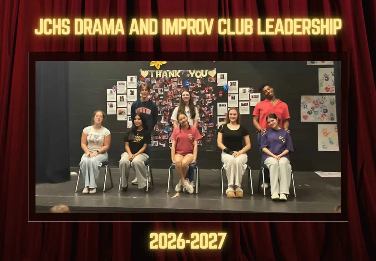 Introducing our new leadership board for the 2026-27 school year!! 
We&rsquo;re so excited to start planning and preparing to make next year the most exciting one yet! So make sure to tune in for more information about Drama and Improv Club.
Drama Cl