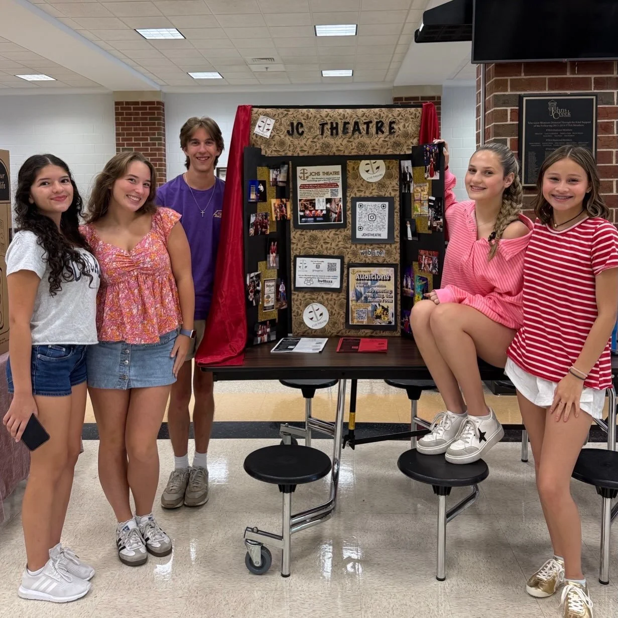 Thank you to everyone who came to visit our table at today&rsquo;s open house! Hope to see you at our informational meeting on  Wednesday, August 5th after school in the theatre arts classroom. If you are interested in working on our production of Pu